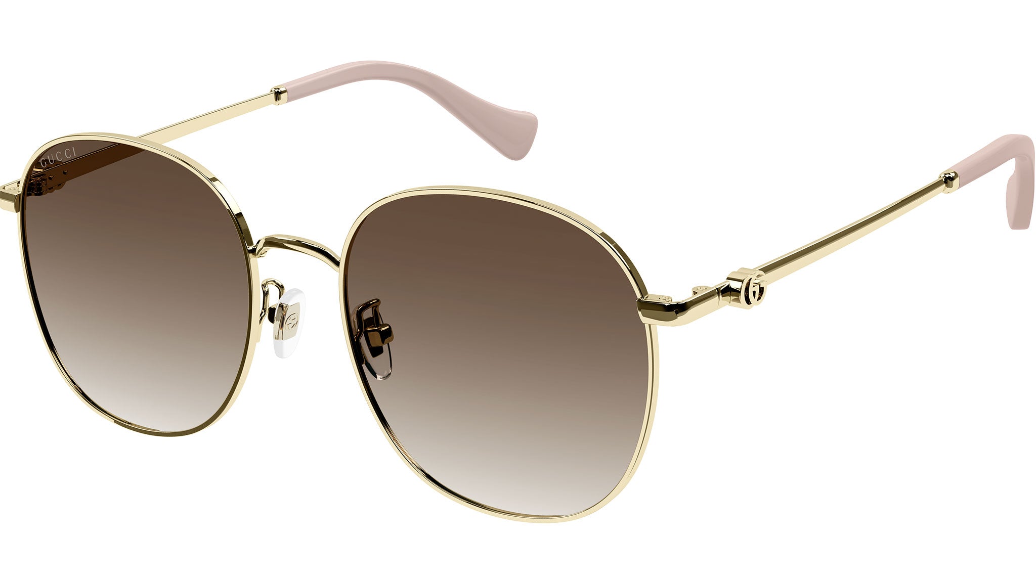 Occhiali da sole GUCCI GG1142S Shiny endura gold