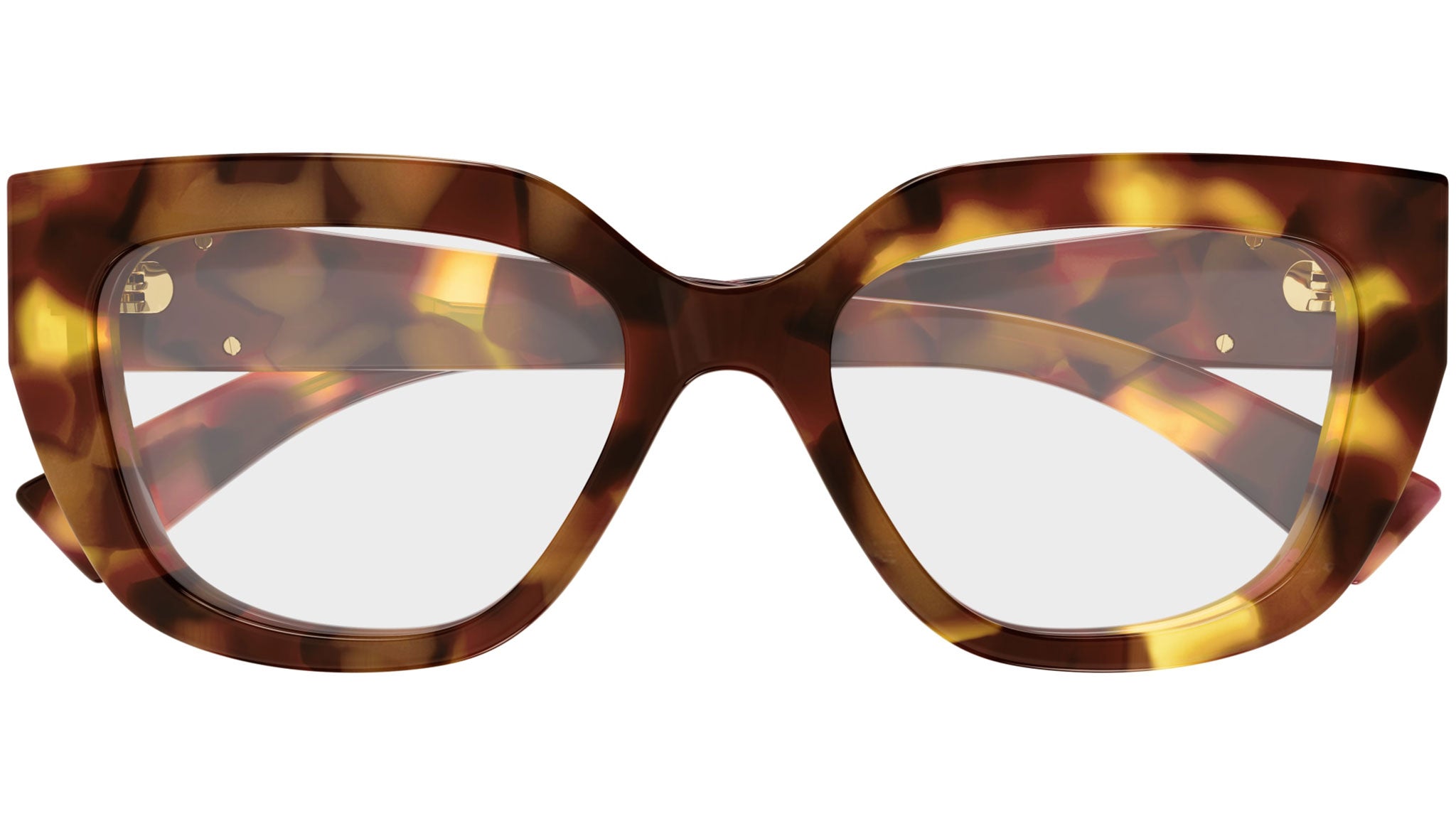 Occhiali da vista GUCCI GG1847O Shiny milky classic havana