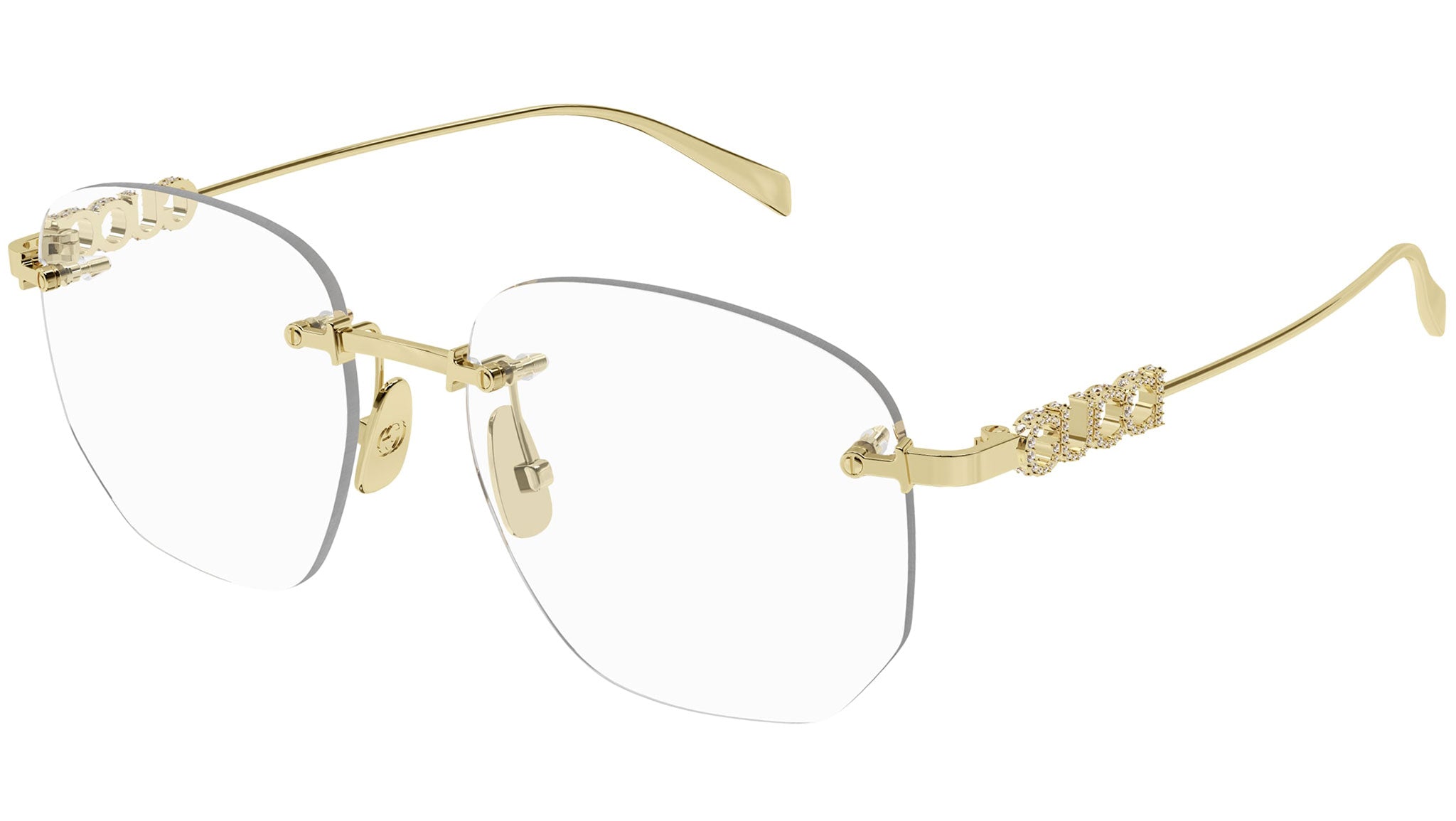 Occhiali da vista GUCCI GG1806O Shiny yellow gold