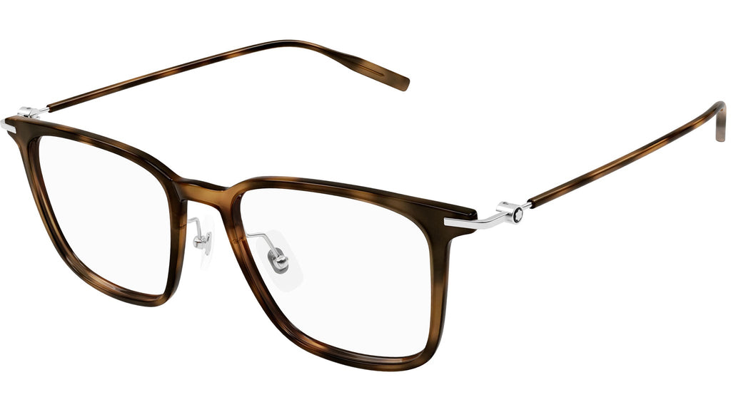 Occhiali da vista MONTBLANC MB0354O Shiny medium havana