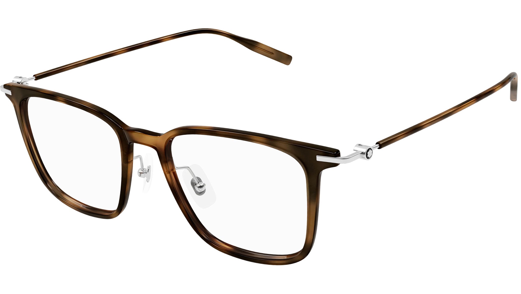 Occhiali da vista MONTBLANC MB0354O Shiny medium havana