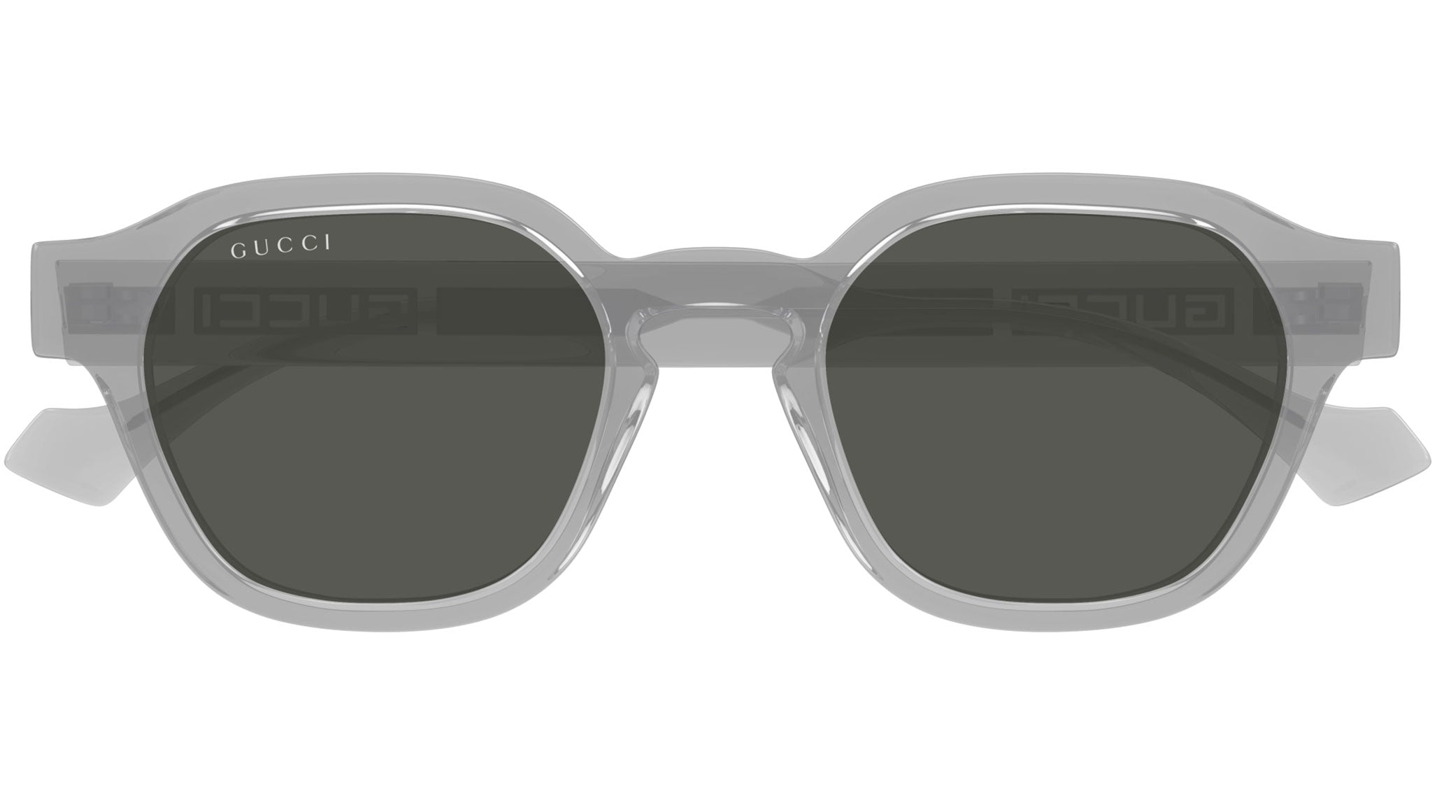 Occhiali da sole GUCCI GG1730S Shiny transparent cloudy grey