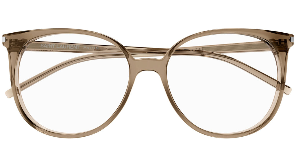 Occhiali da vista SAINT LAURENT SL39 Shiny transparent light brown