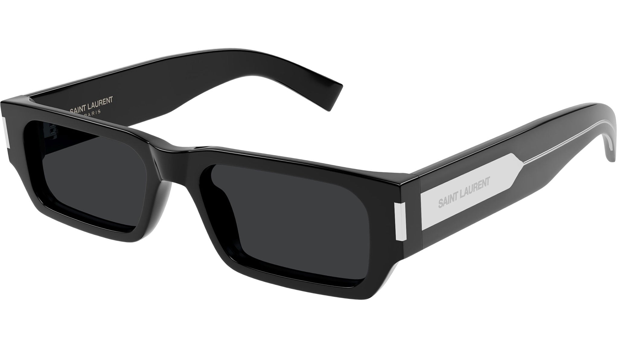 Occhiali da sole SAINT LAURENT SL660 Shiny solid black