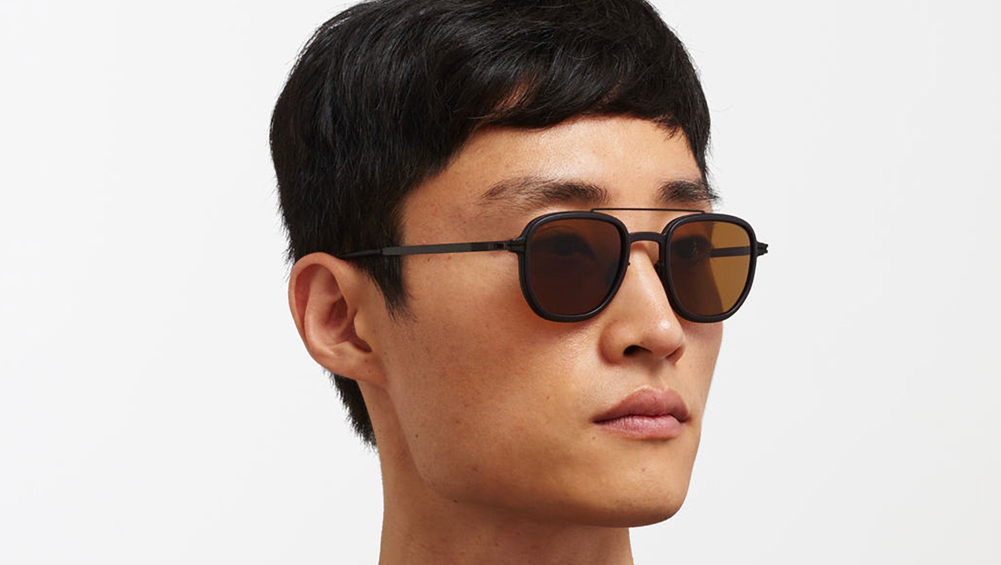Occhiali MYKITA ALDER Pitch black glossy gold
