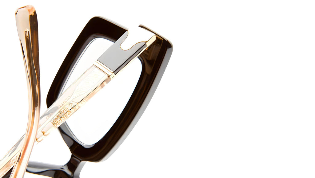 Occhiali da sole KUBORAUM S7 Black shine light brown