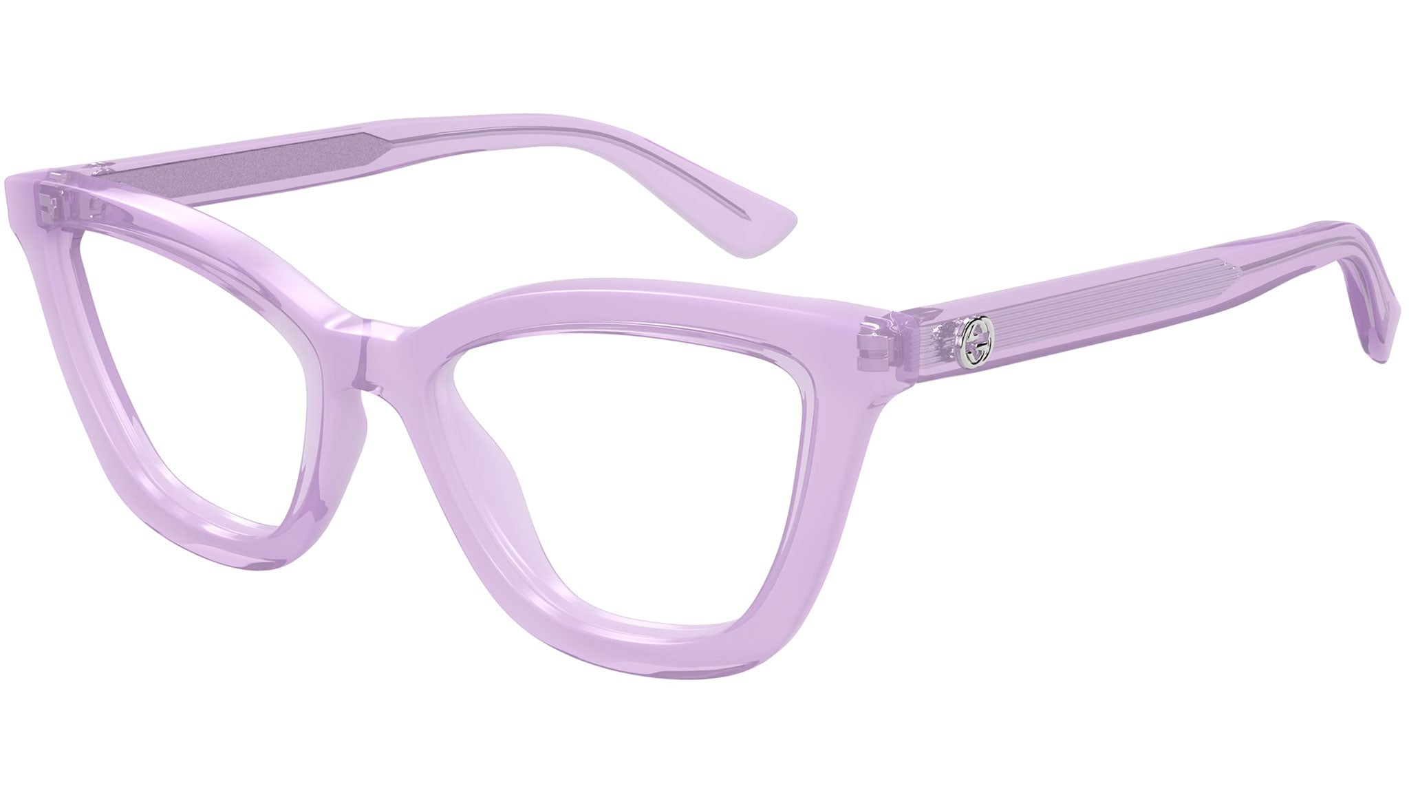 Occhiali da vista GUCCI GG1686O Shiny transparent lilac