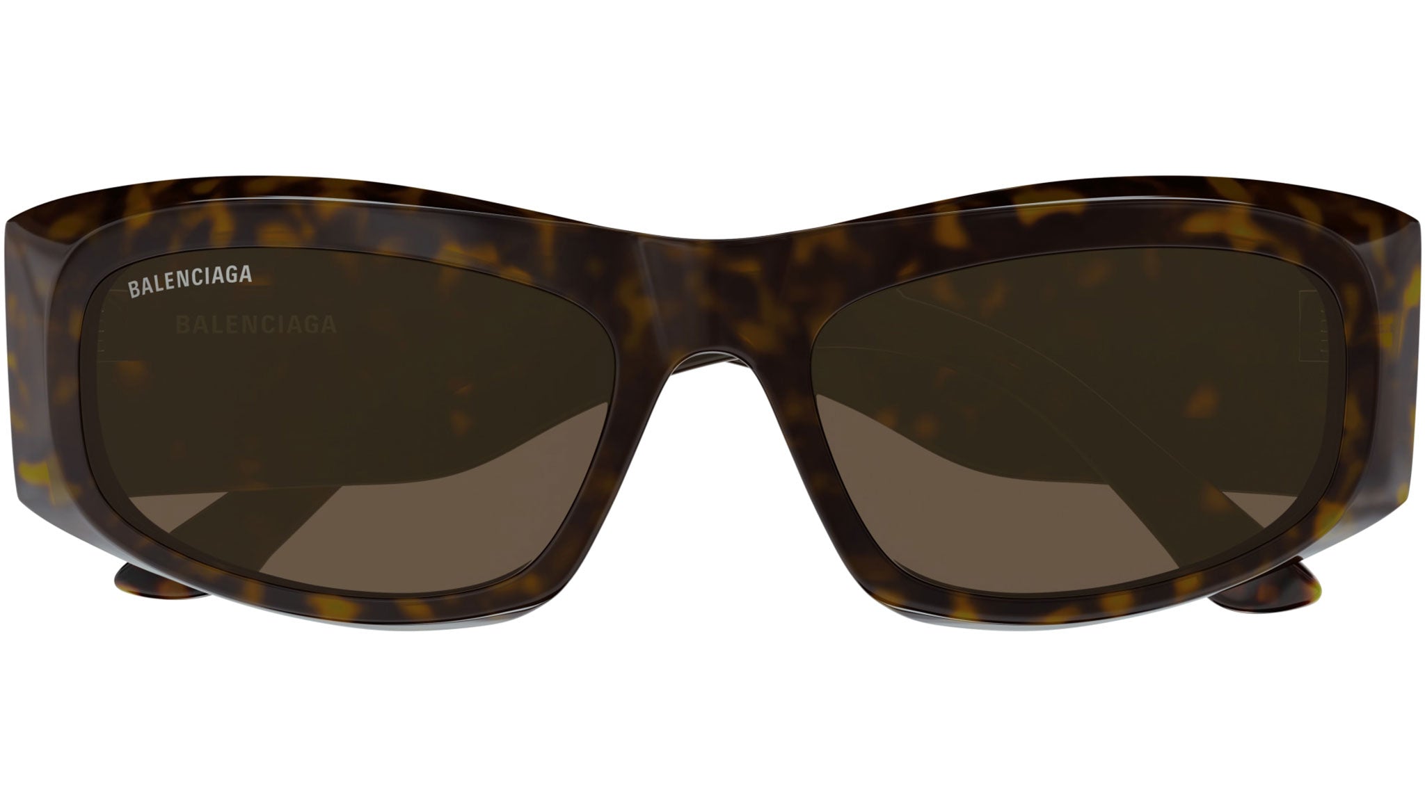 Occhiali da sole BALENCIAGA BB0395S Shiny dark havana