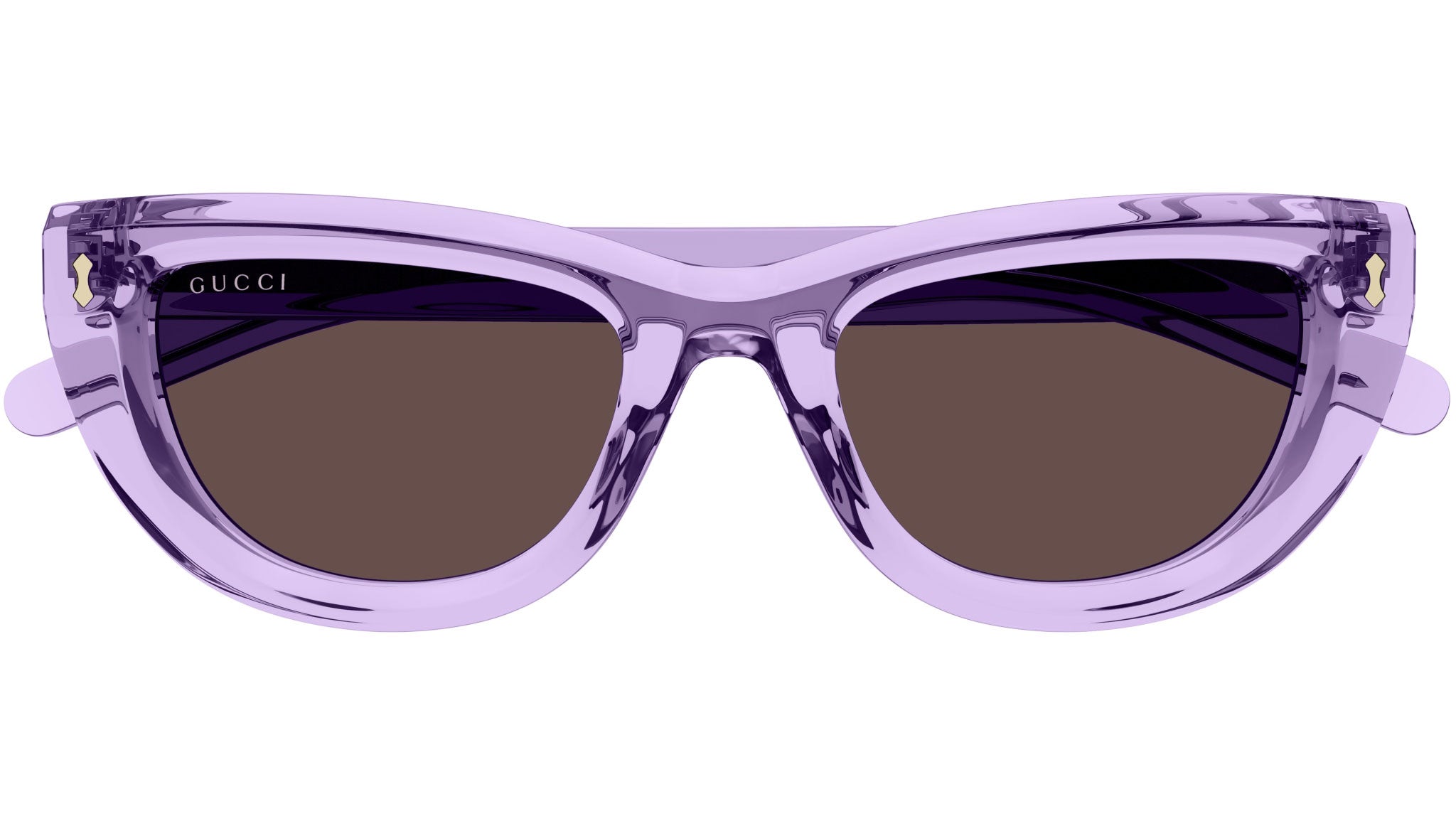 Occhiali da sole GUCCI GG1521S Shiny transparent light lilac