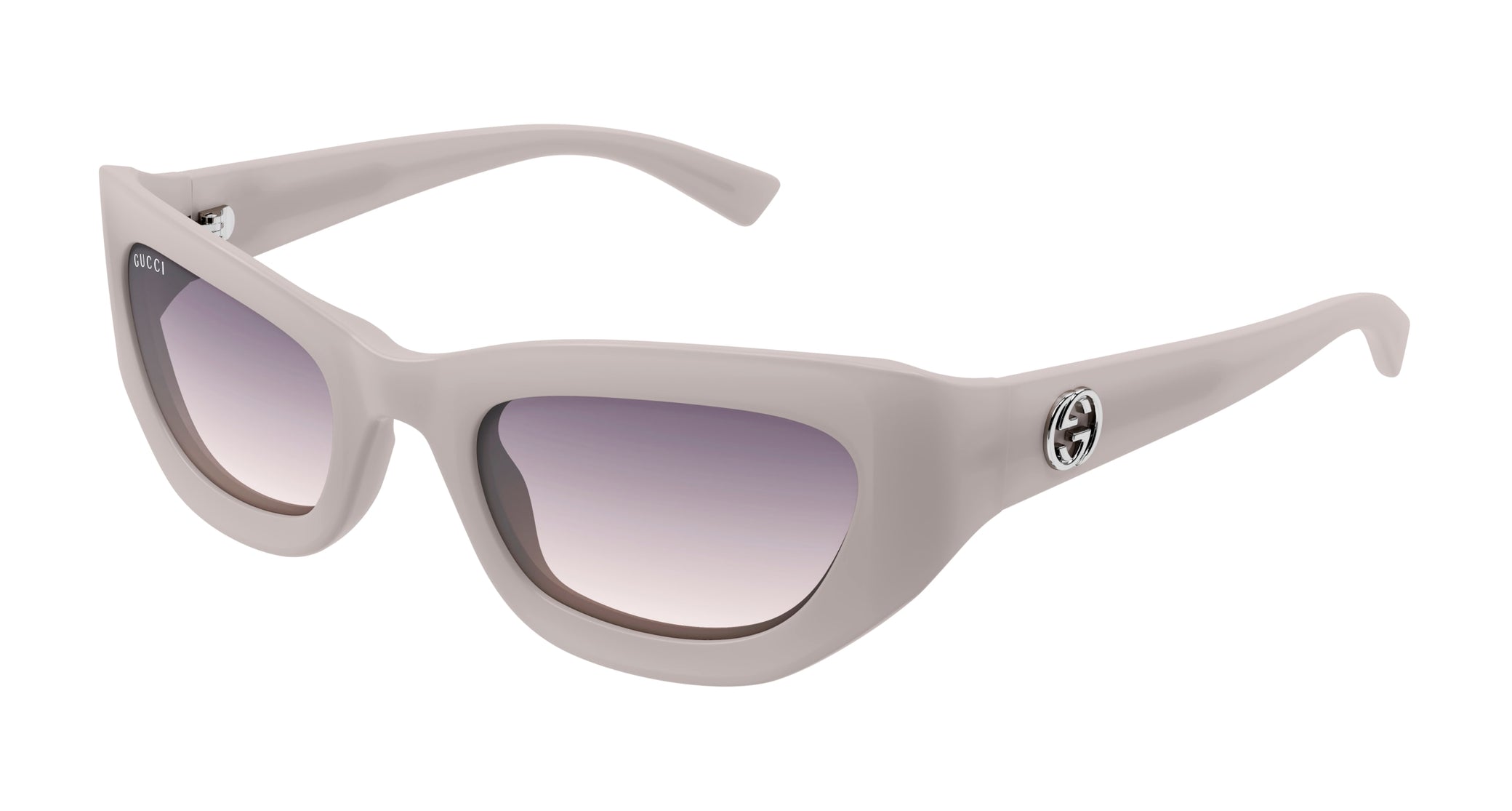 Occhiali da sole GUCCI GG1784S Matte milky light grey