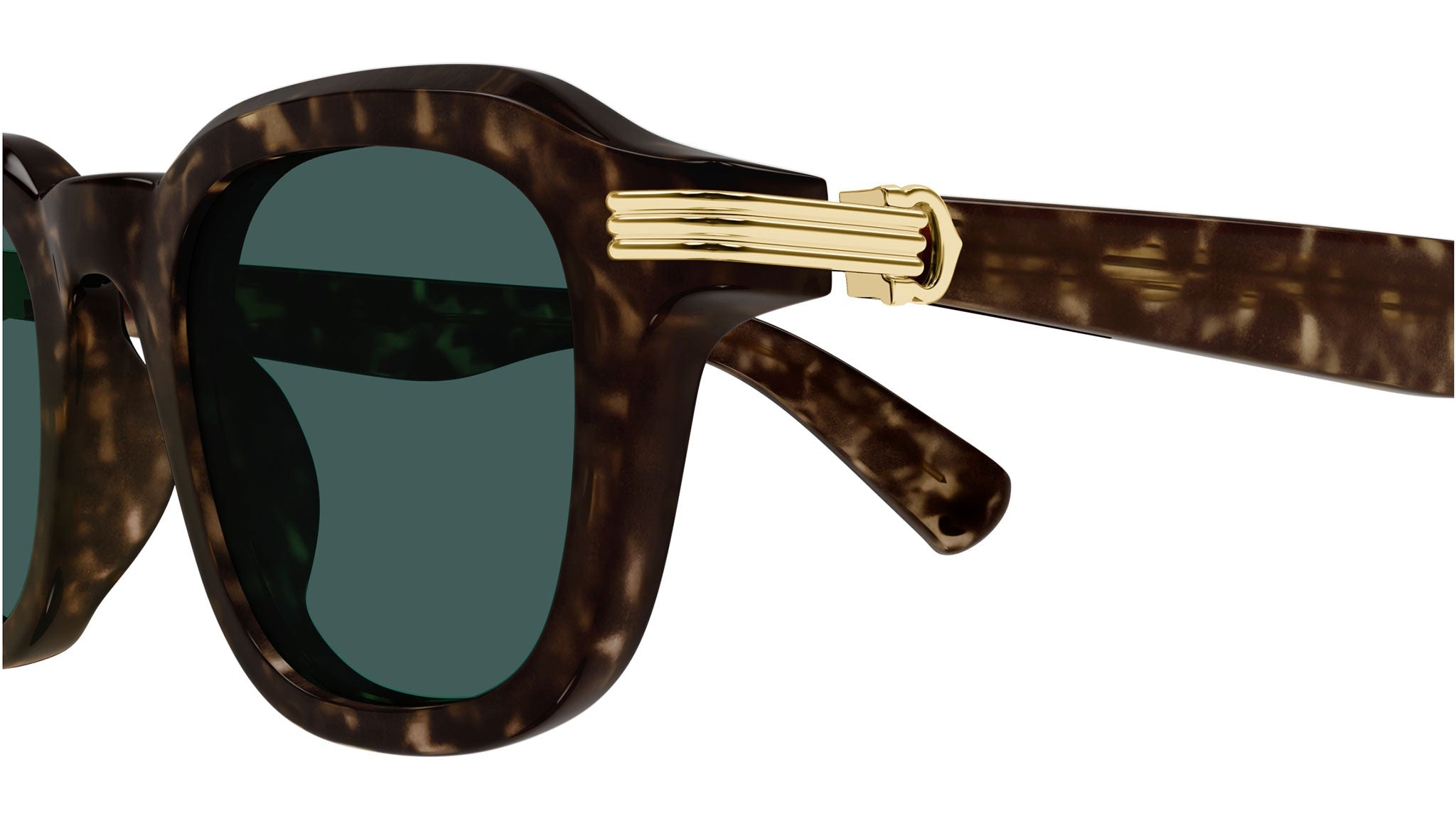 Occhiali da sole CARTIER CT0536S Dark tortoiseshell effect