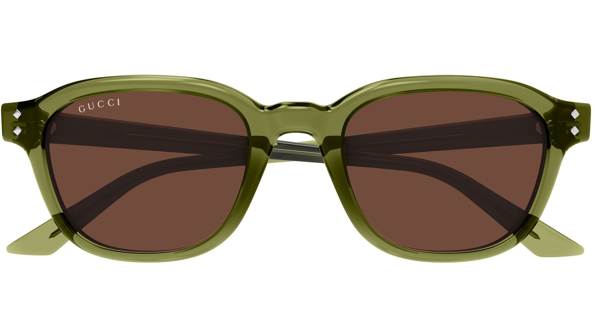 Occhiali da sole GUCCI GG1892S Shiny transparent olive green