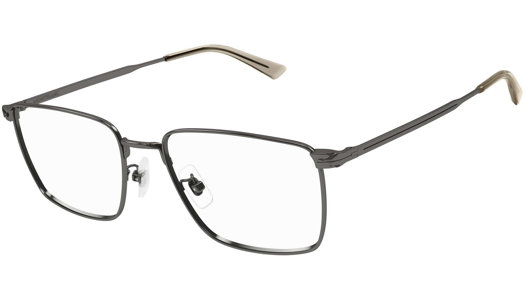 Occhiali da vista MONTBLANC MB0308O Shiny dark ruthenium