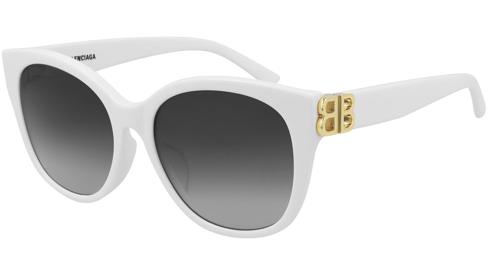 Occhiali da sole BALENCIAGA BB0103SA Shiny solid white