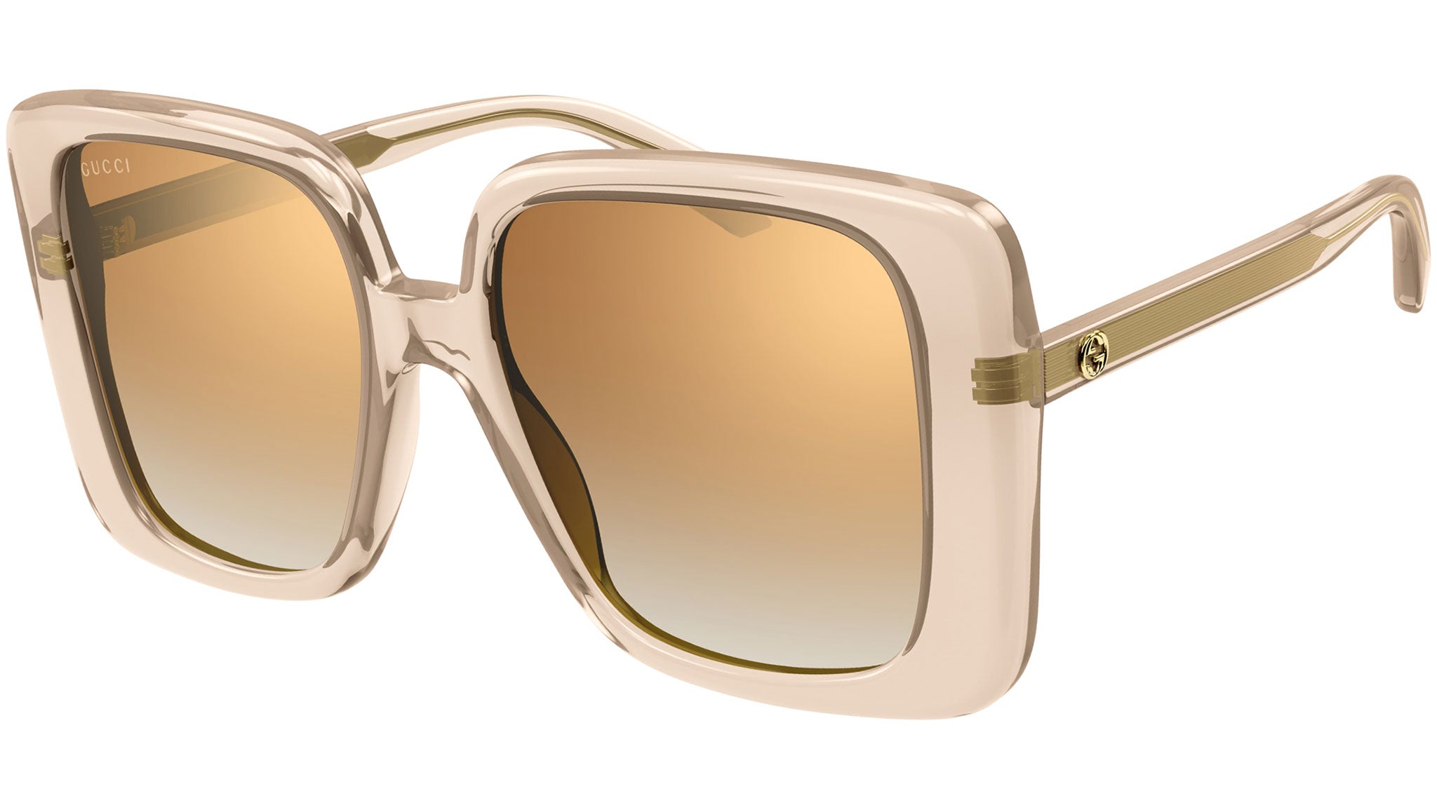 Occhiali da sole GUCCI GG1314S Shiny transparent sand