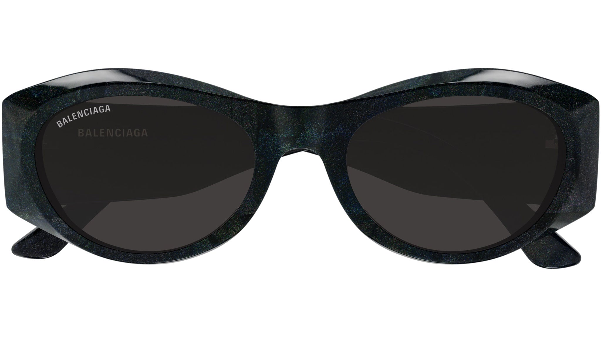 Occhiali da sole BALENCIAGA BB0396SK Shiny black "hanger" glitter havana