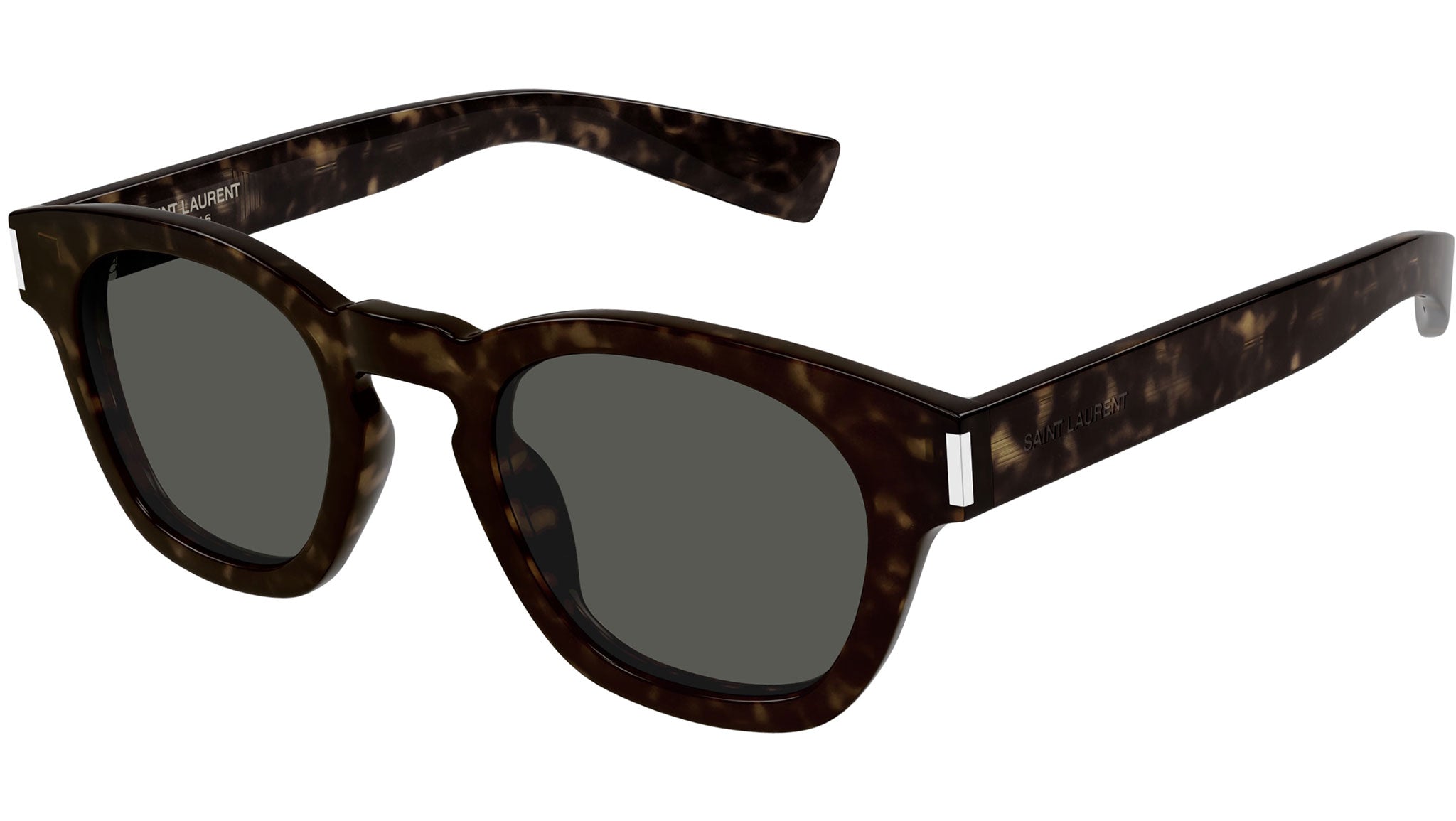 Occhiali da sole SAINT LAURENT SL746 Shiny dark havana