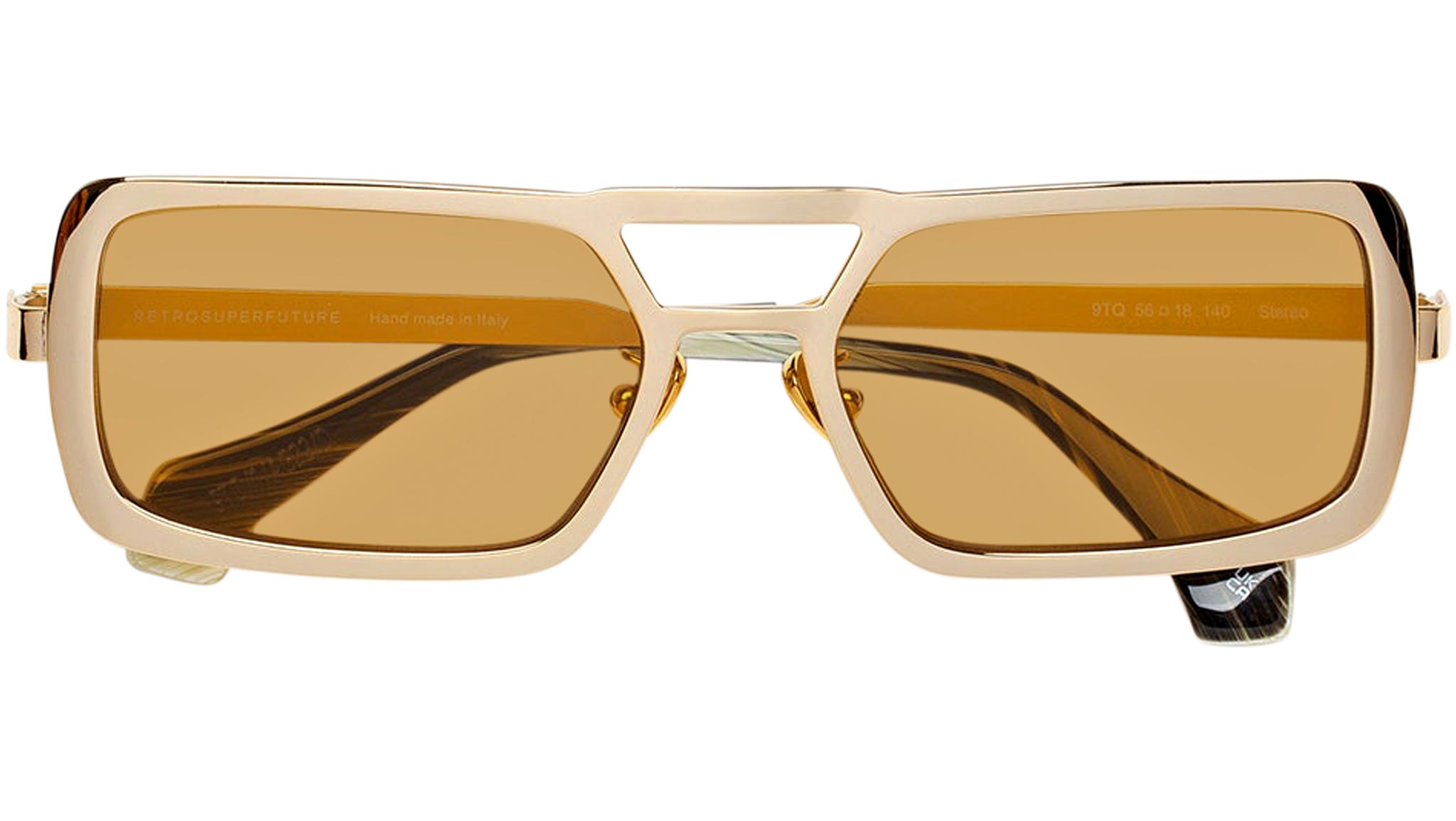 Occhiali RETROSUPERFUTURE Stereo Gold