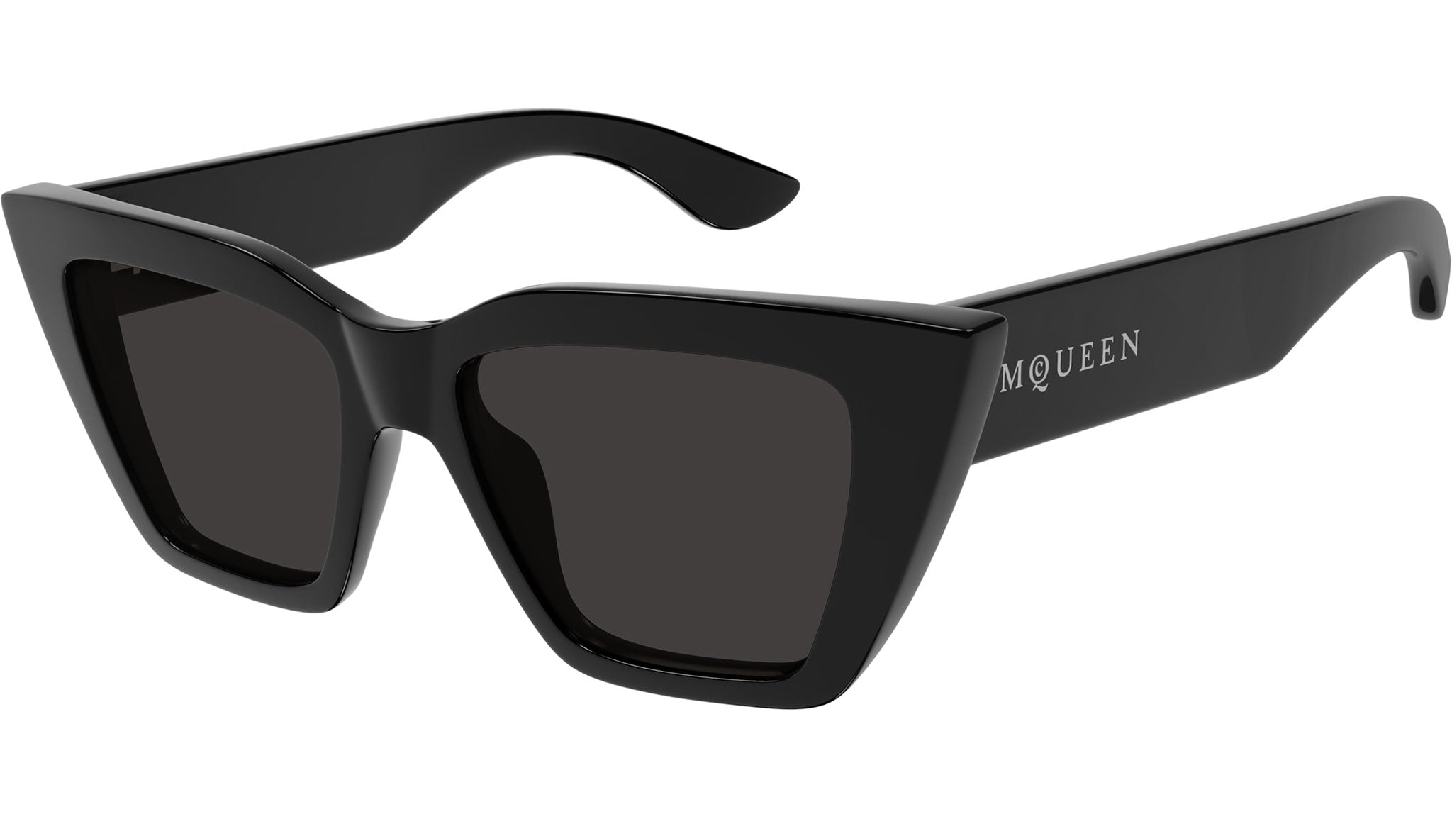 Occhiali da sole ALEXANDER MCQUEEN AM0507S Shiny solid black