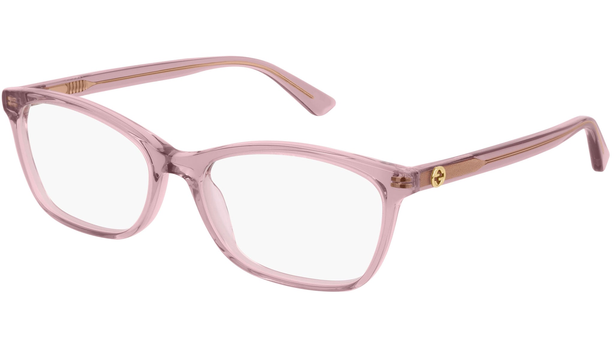 Occhiali da vista GUCCI GG0613O Shiny transparent nude