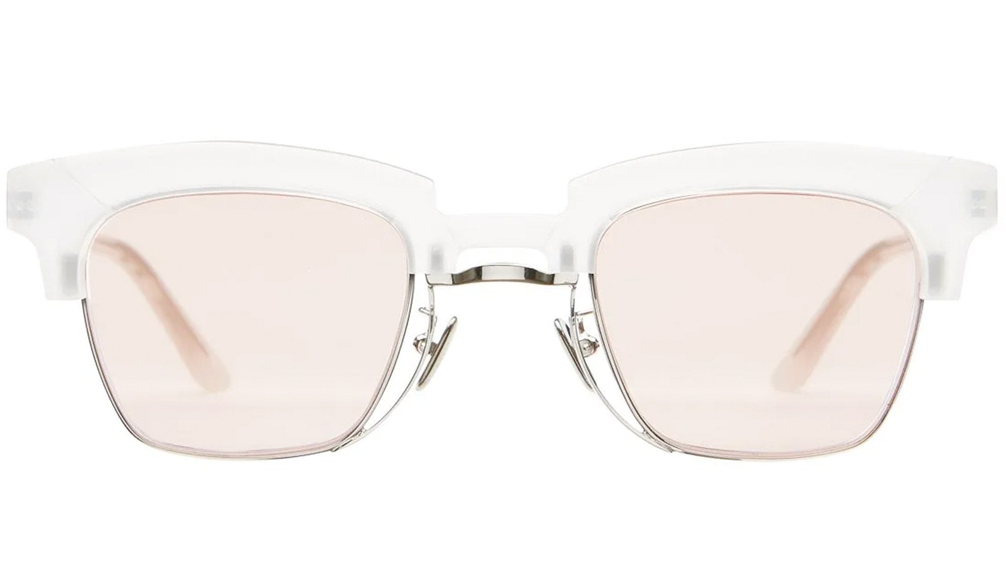 Occhiali KUBORAUM N6 Pearl transparent white