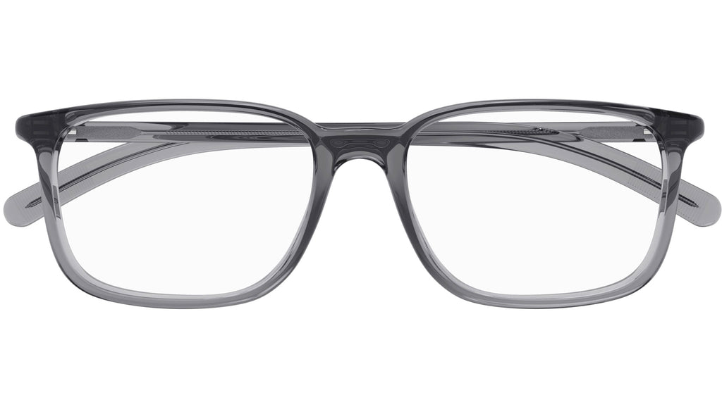 Occhiali da vista MONTBLANC MB0328O Shiny transparent grey