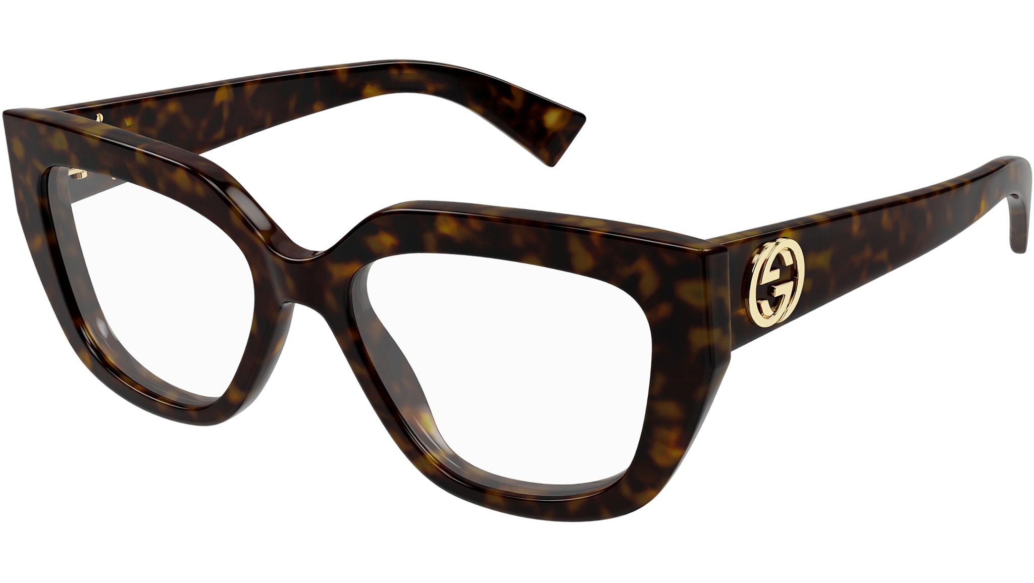 Occhiali da vista GUCCI GG1847O Shiny dark havana