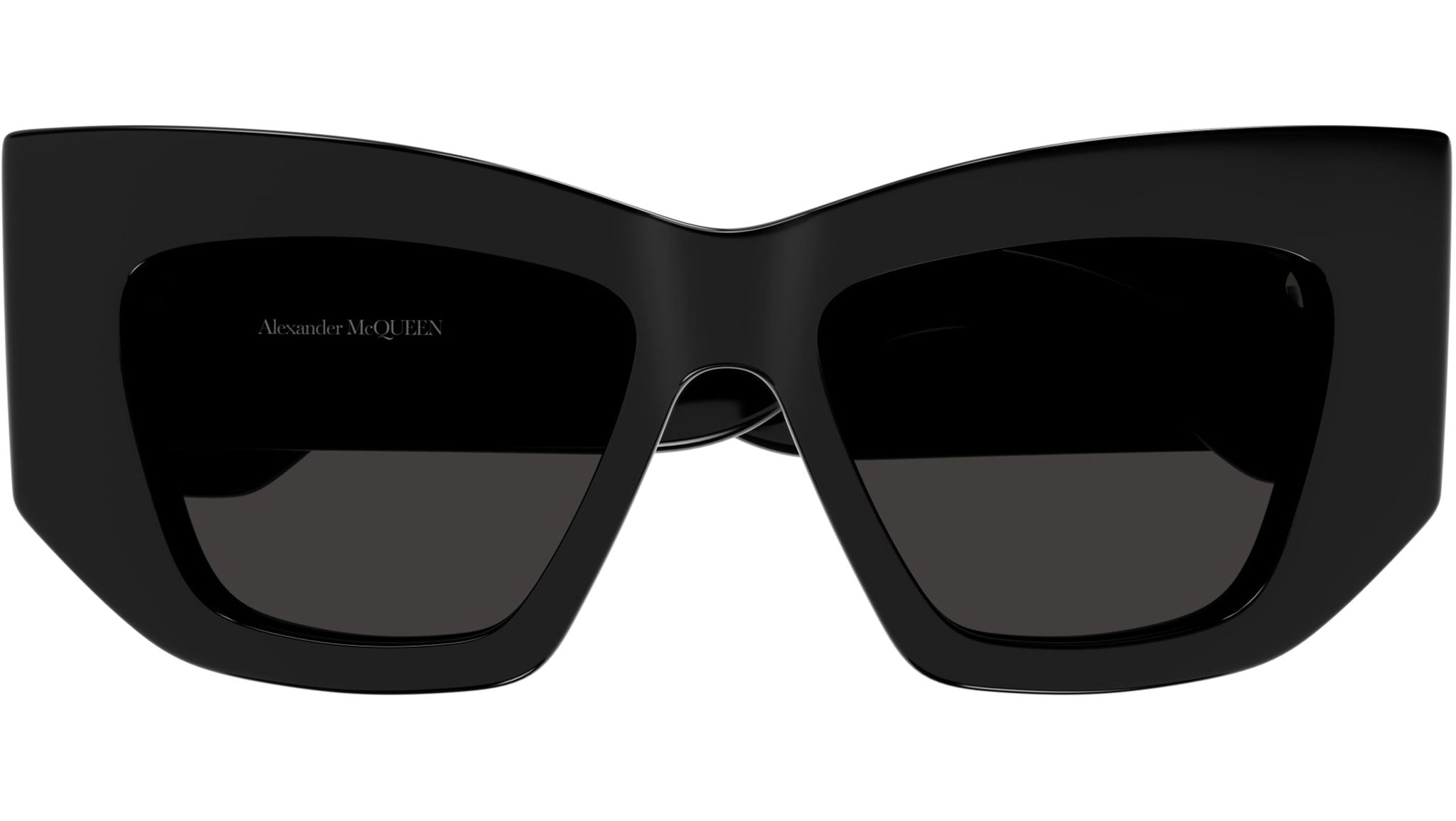 Occhiali da sole ALEXANDER MCQUEEN AM0448S Shiny solid black