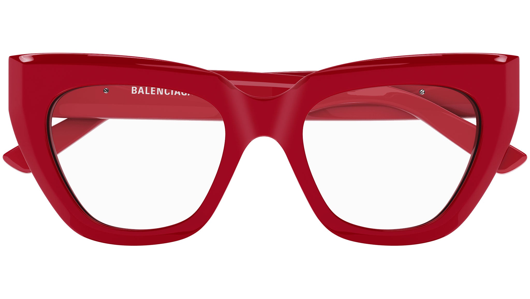 Occhiali da vista BALENCIAGA BB0238O Shiny solid red
