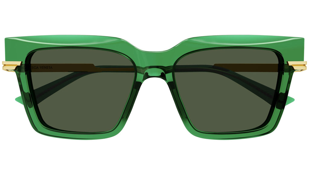 Occhiali da sole BOTTEGA VENETA BV1242S Shiny transparent green