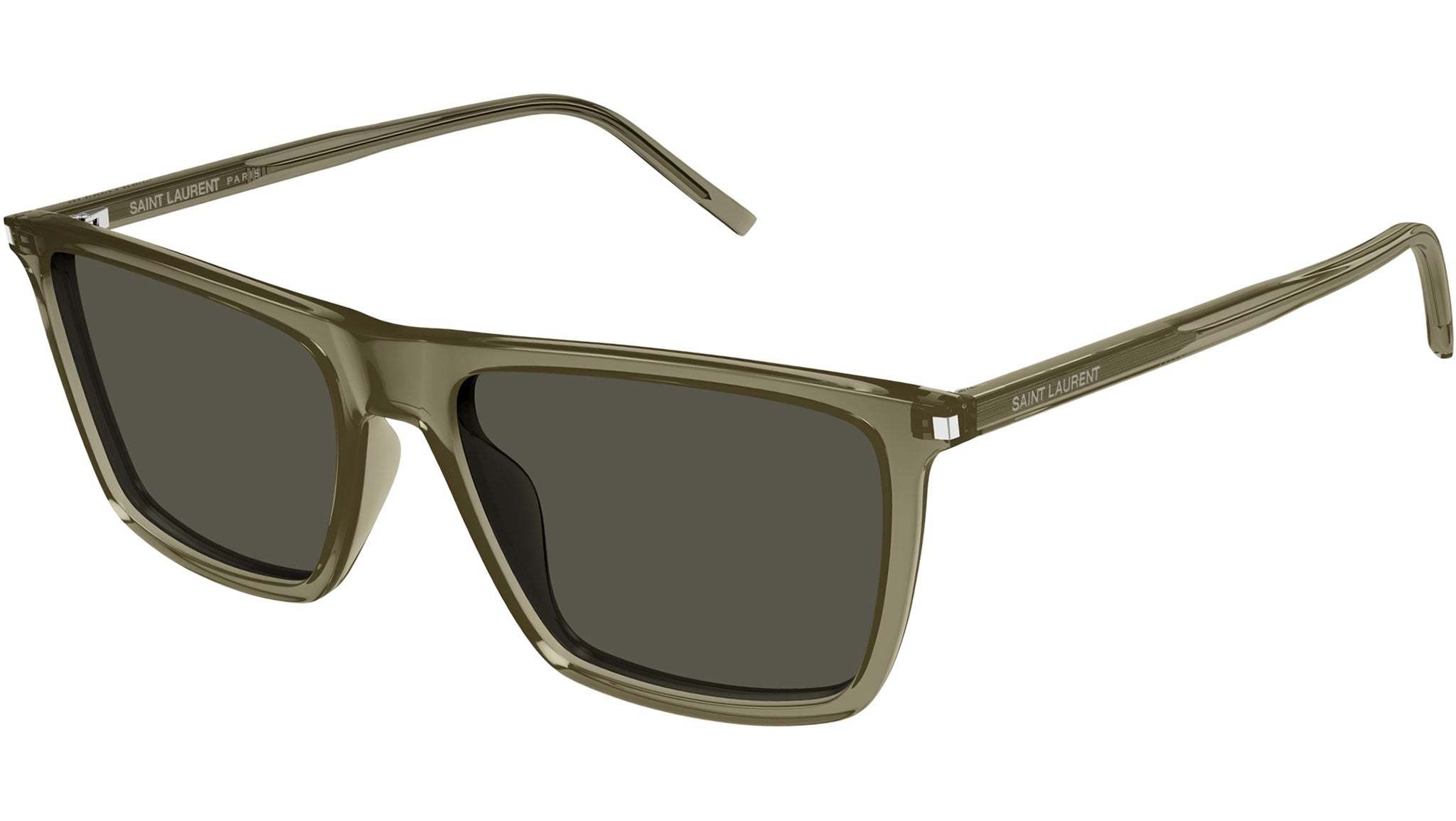 Occhiali da sole SAINT LAURENT SL668 Shiny transparent taupe
