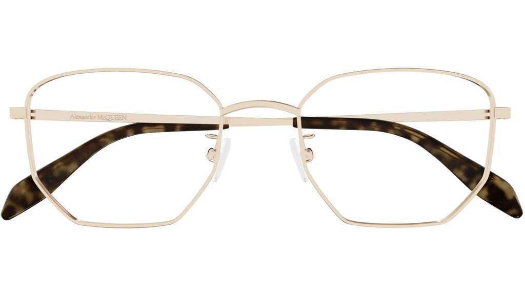 Occhiali da vista ALEXANDER MCQUEEN AM0438O Shiny rose gold