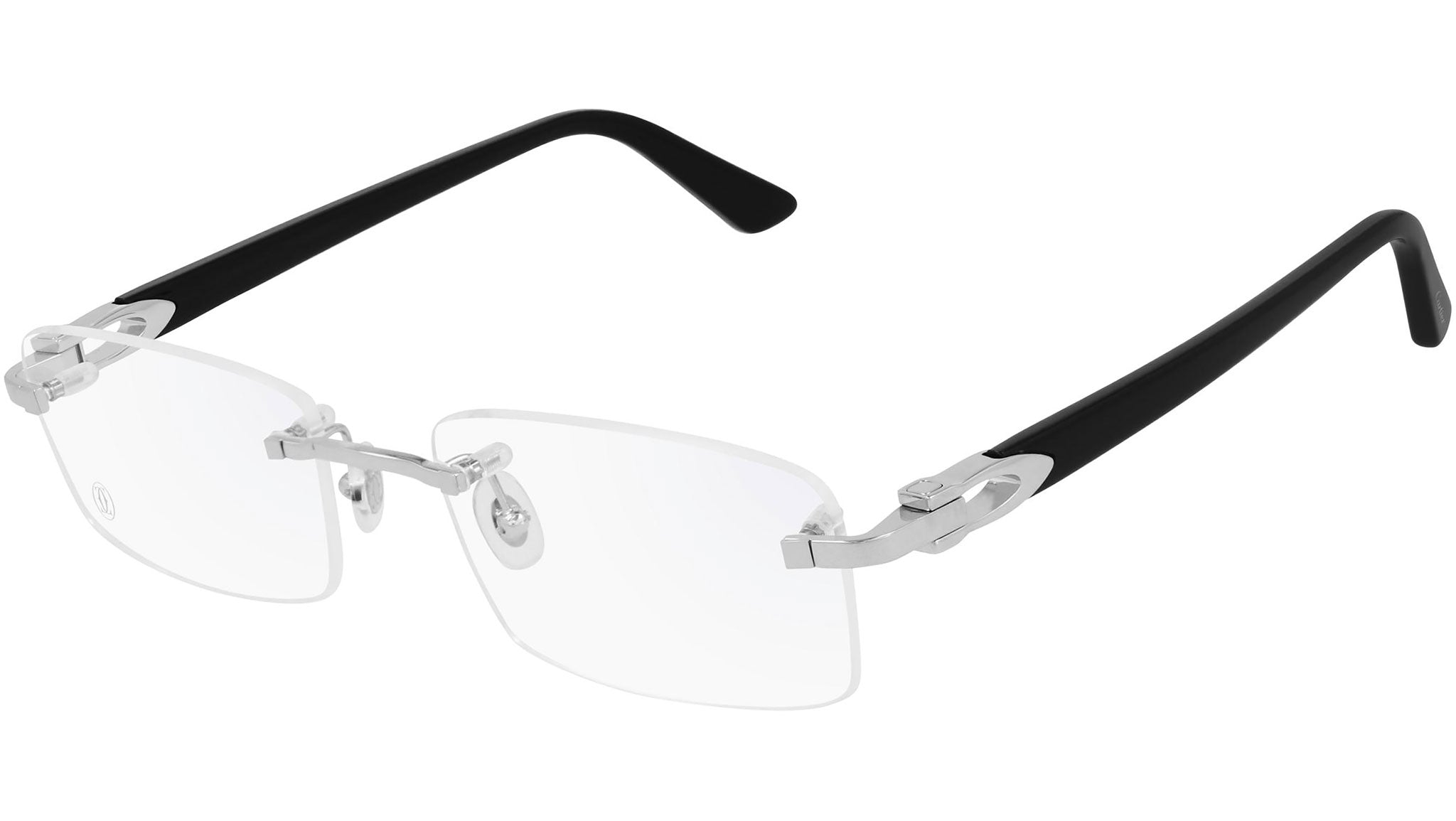 Occhiali da vista CARTIER CT0287O Smooth platinum