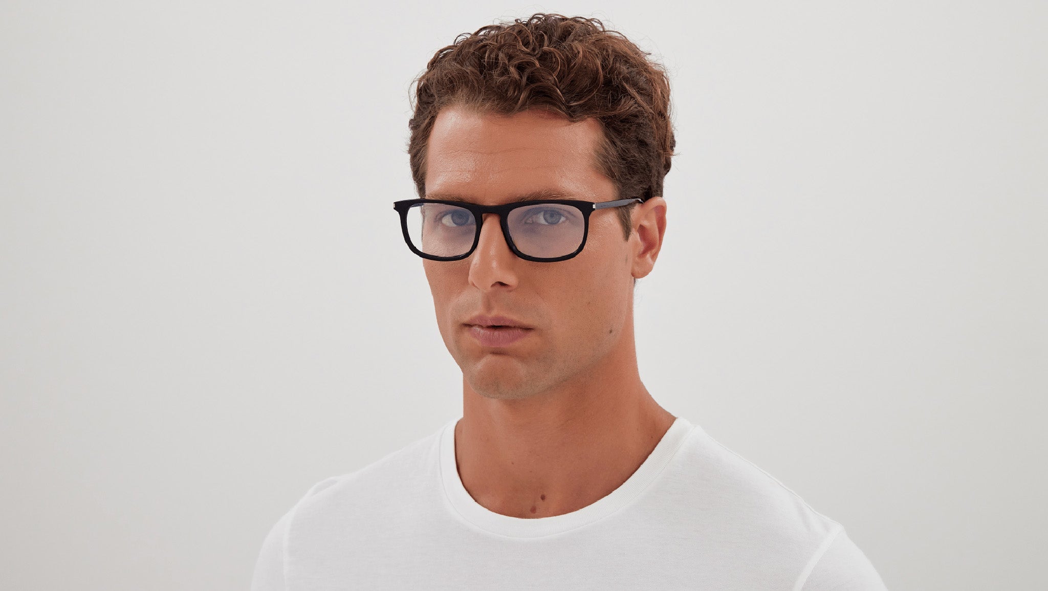 Occhiali da vista SAINT LAURENT SL670 Shiny solid black