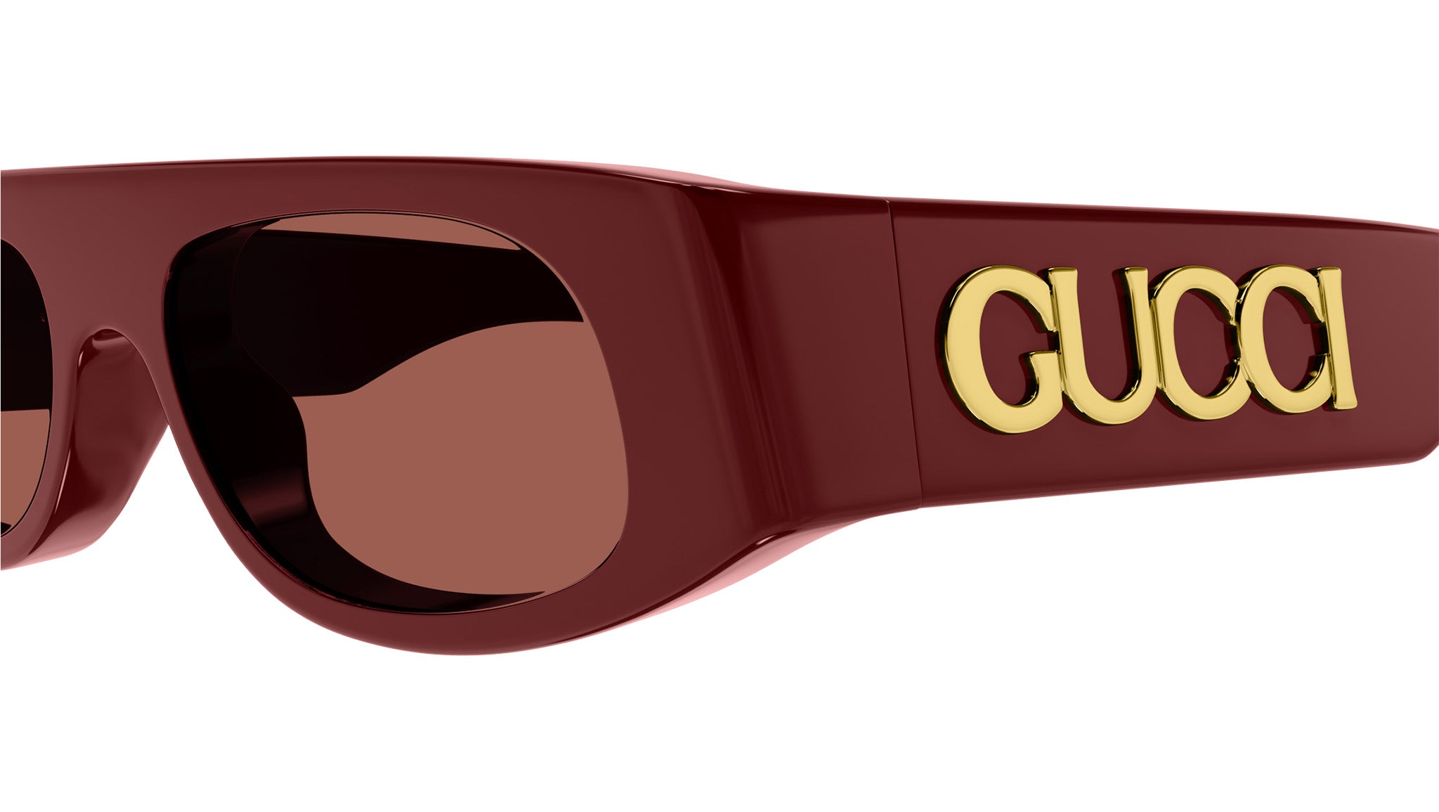 Occhiali da sole GUCCI GG1771S Shiny solid burgundy