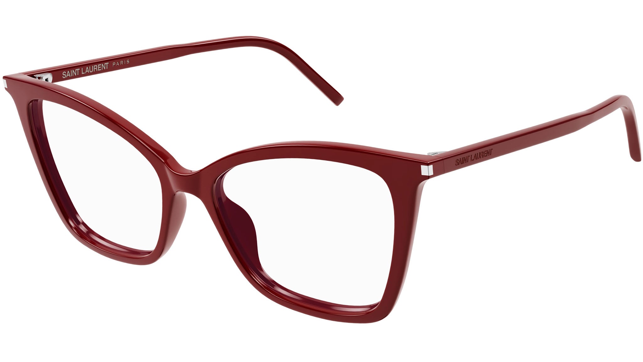 Occhiali da vista SAINT LAURENT SL386 Shiny solid red