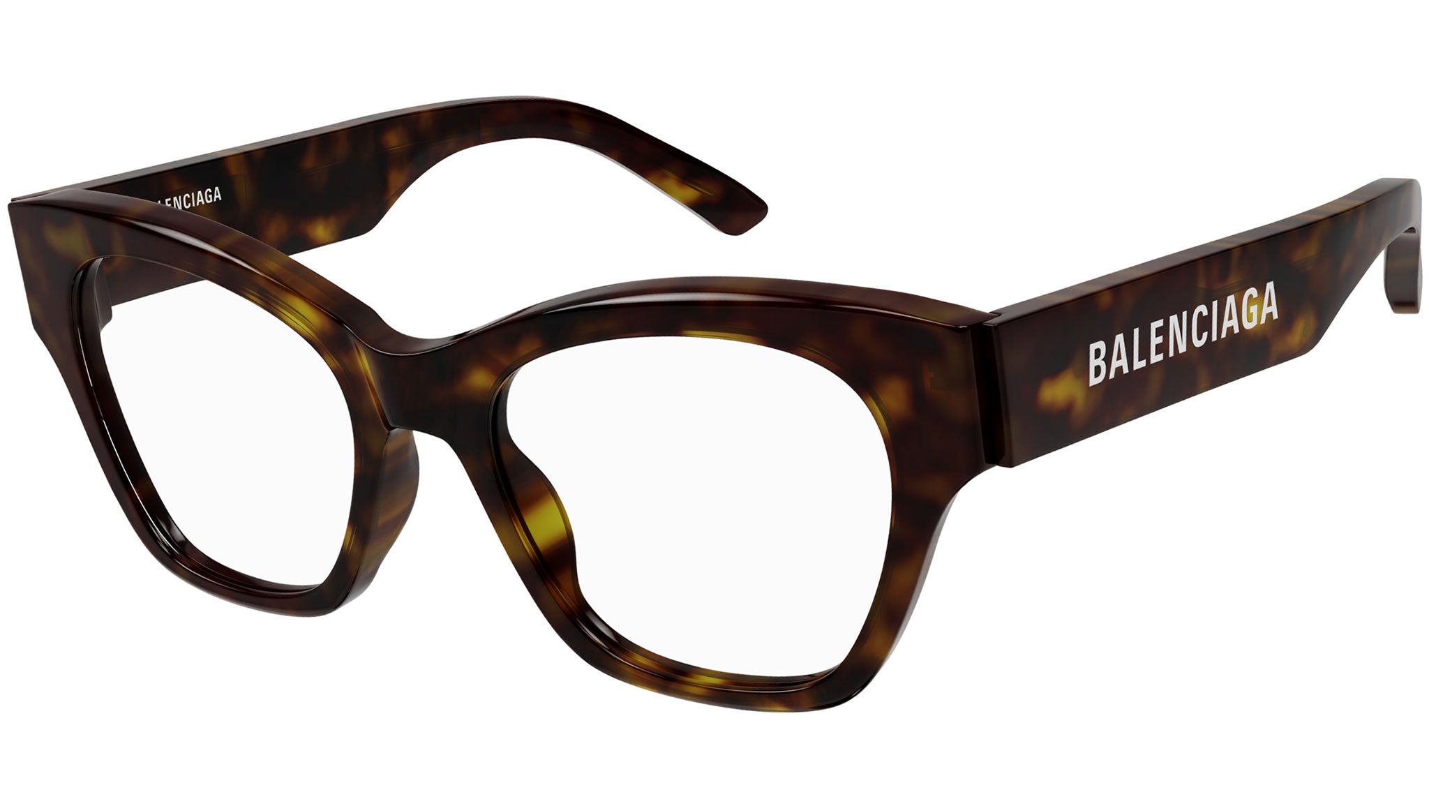 Occhiali da vista BALENCIAGA BB0263O Shiny dark havana