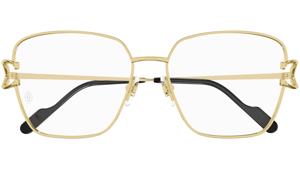 Occhiali da vista CARTIER CT0486O Smooth golden finish