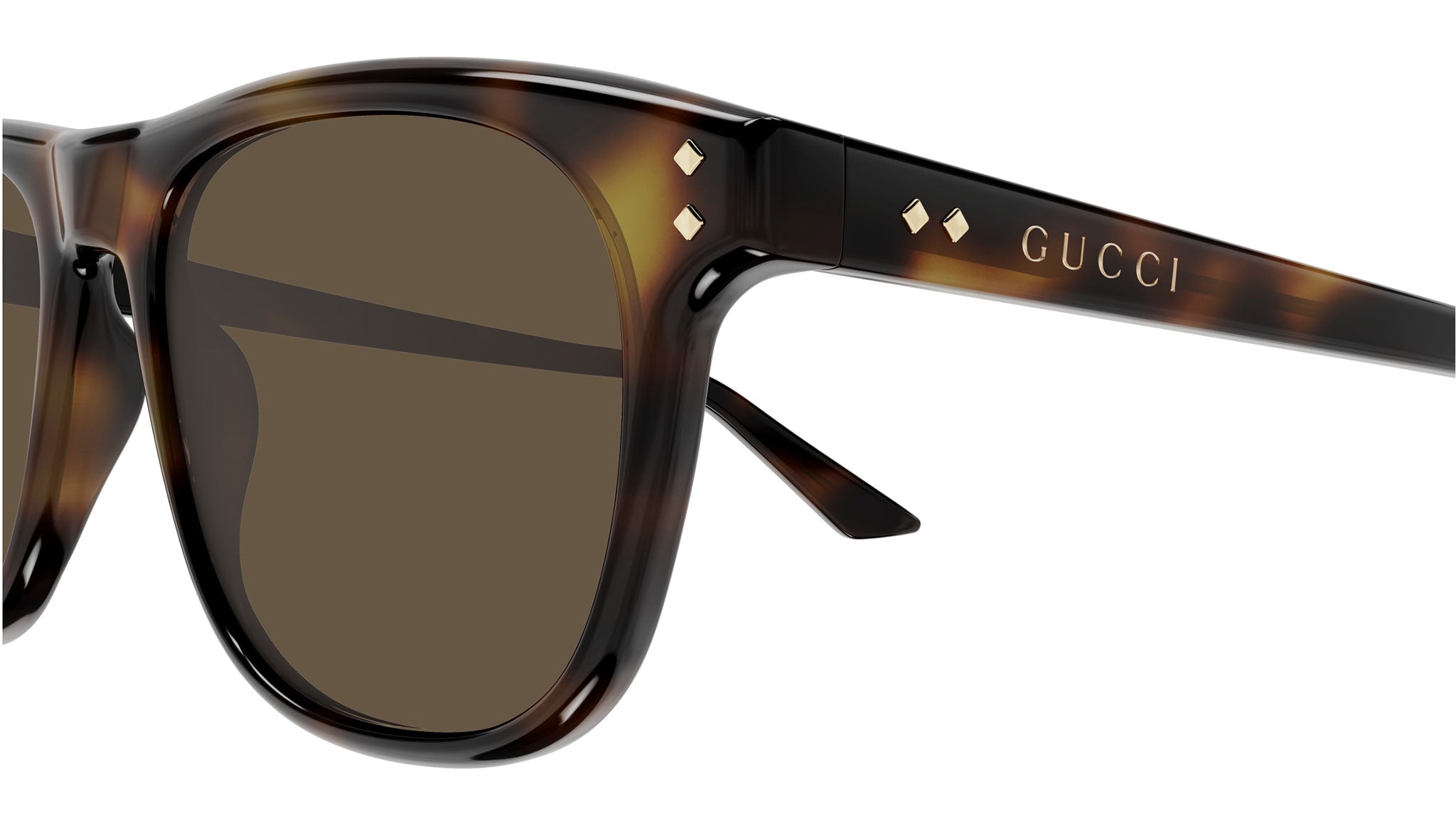 Occhiali da sole GUCCI GG1893S Shiny medium brown havana