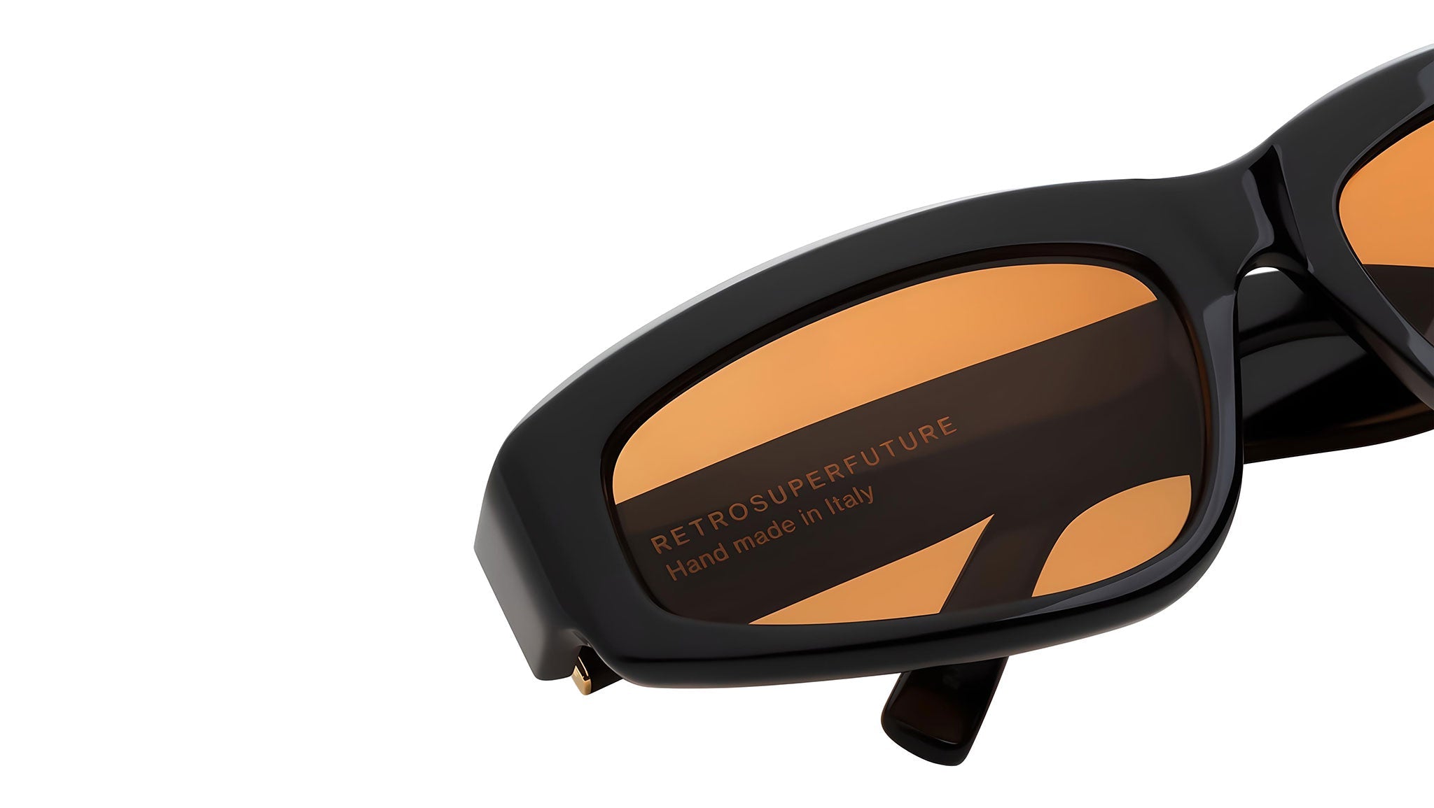Occhiali RETROSUPERFUTURE Motore Shiny black