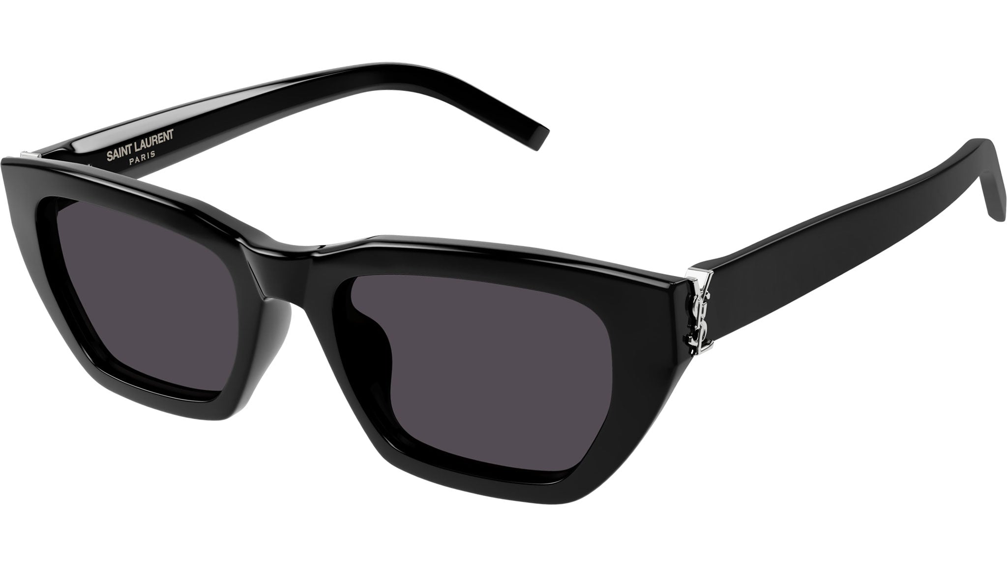 Occhiali da sole SAINT LAURENT SLM127/F Shiny solid black