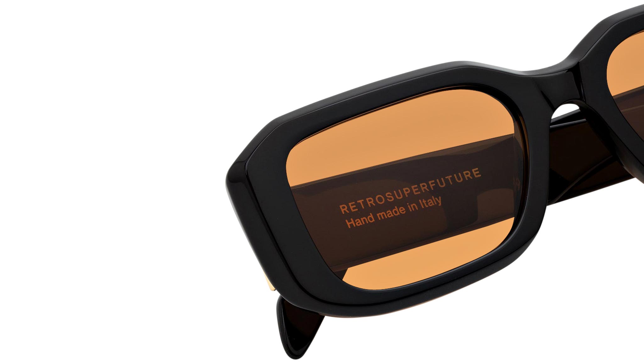 Occhiali RETROSUPERFUTURE Sagrado Shiny black
