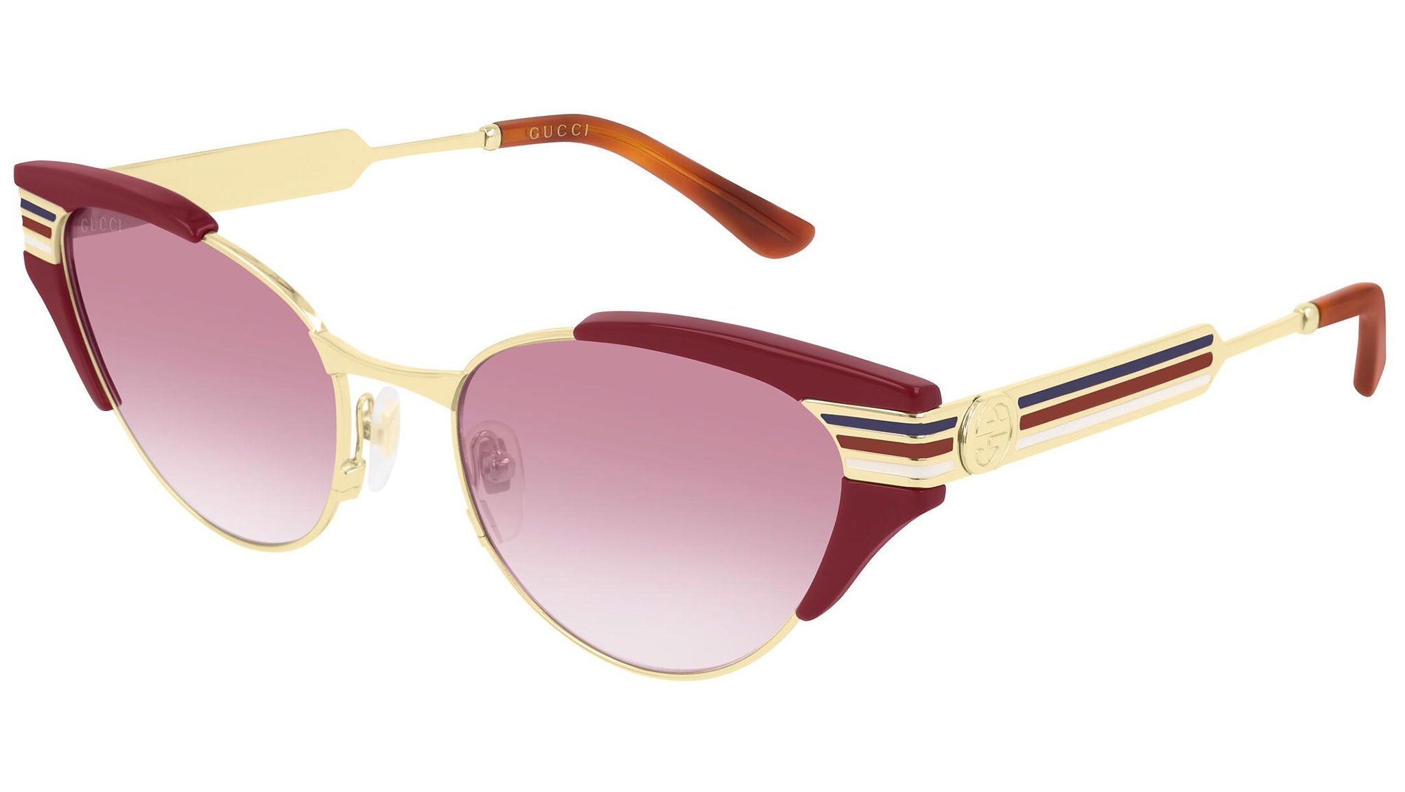 Occhiali da sole GUCCI GG0522S Shiny endura gold