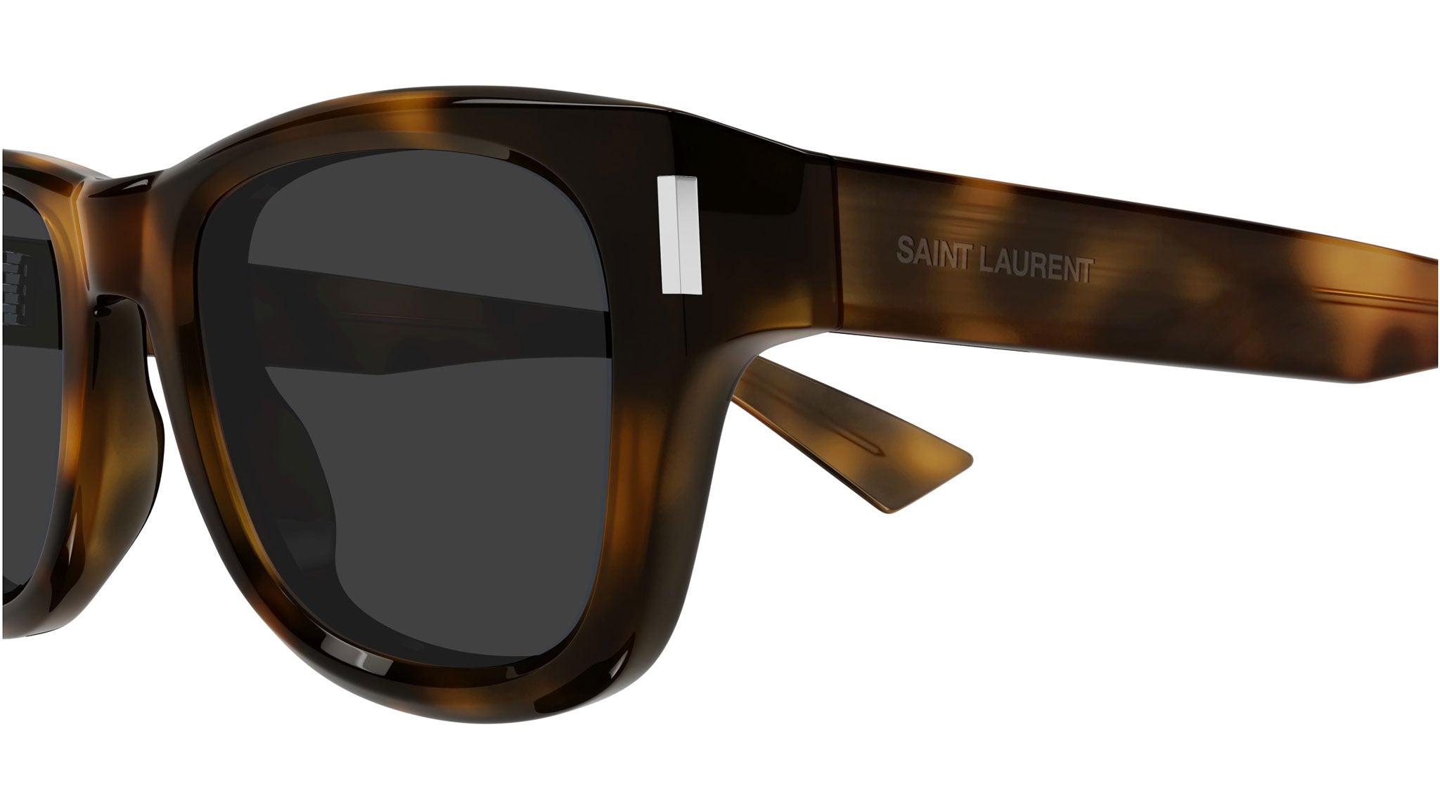 Occhiali da sole SAINT LAURENT SL801 Shiny medium havana