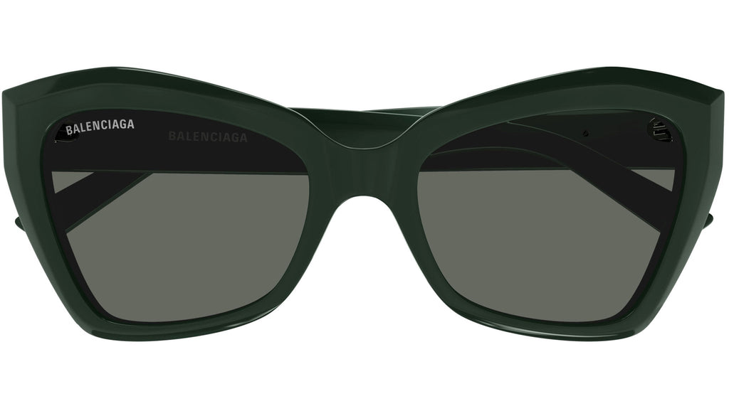 Occhiali da sole BALENCIAGA BB0271S Shiny solid dark green
