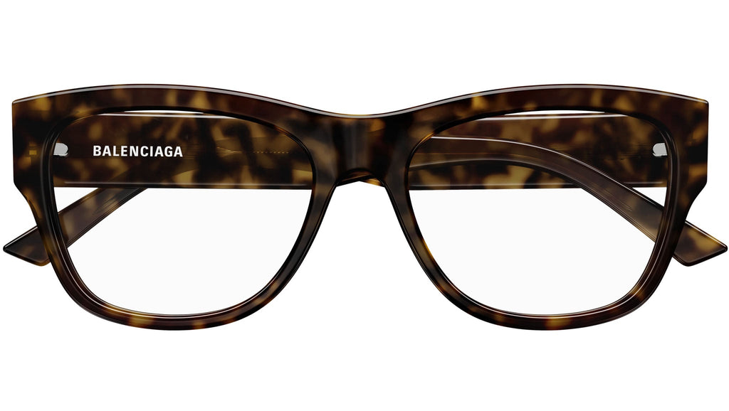 Occhiali da vista BALENCIAGA BB0309O Shiny dark havana