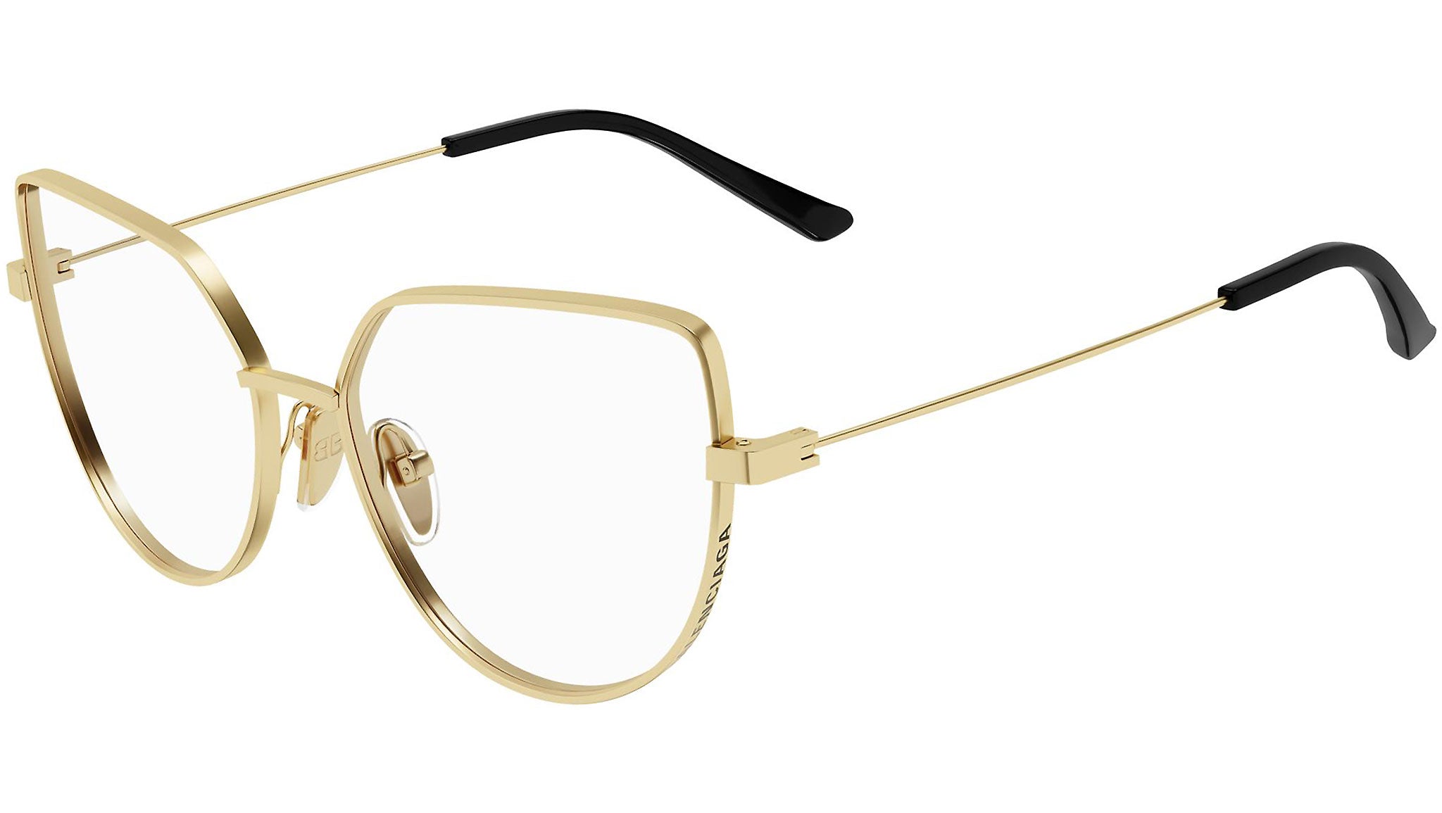 Occhiali da vista BALENCIAGA BB0197O Shiny light gold