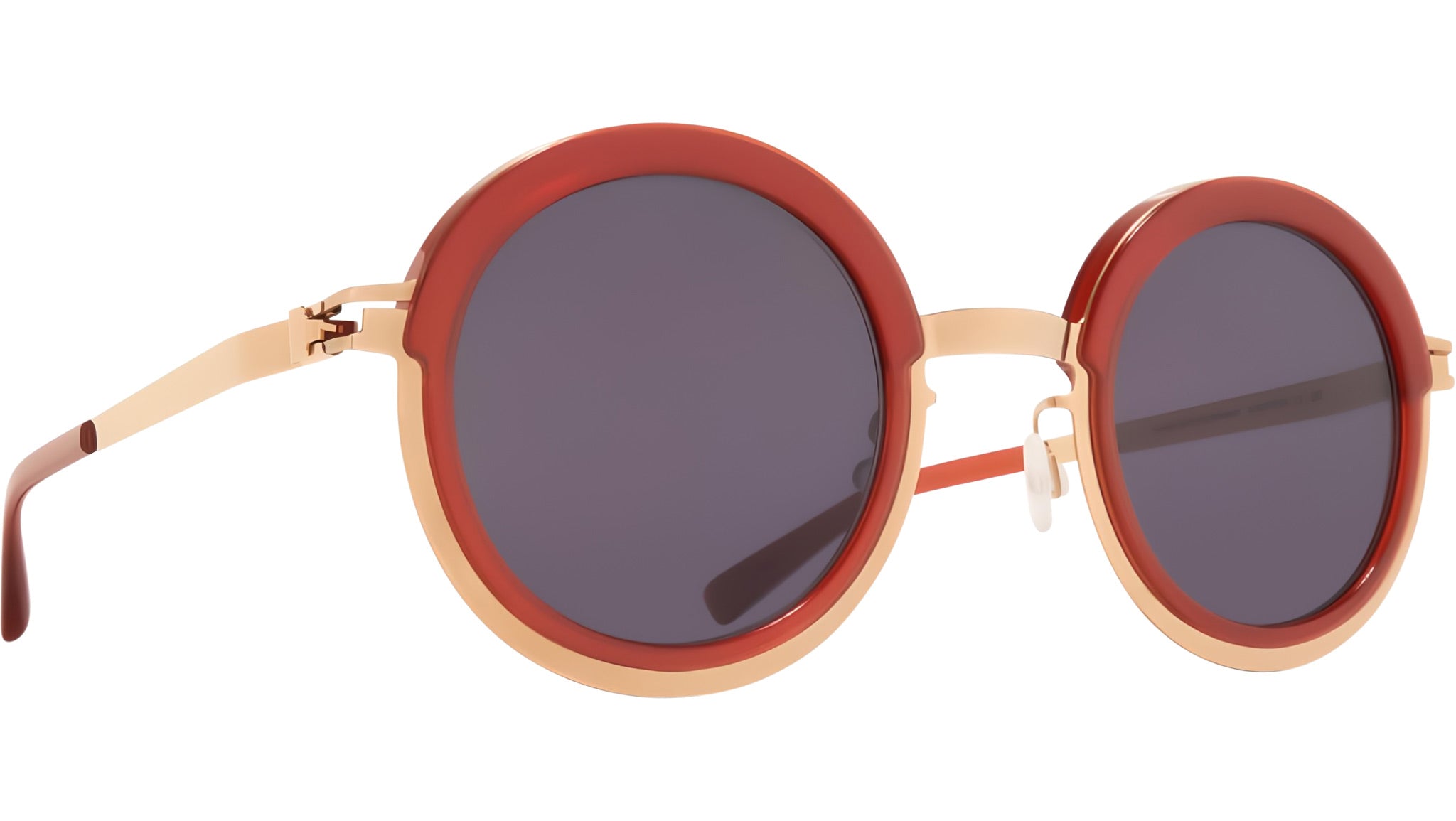 Occhiali da sole MYKITA PHILLYS Champagne gold milky peach