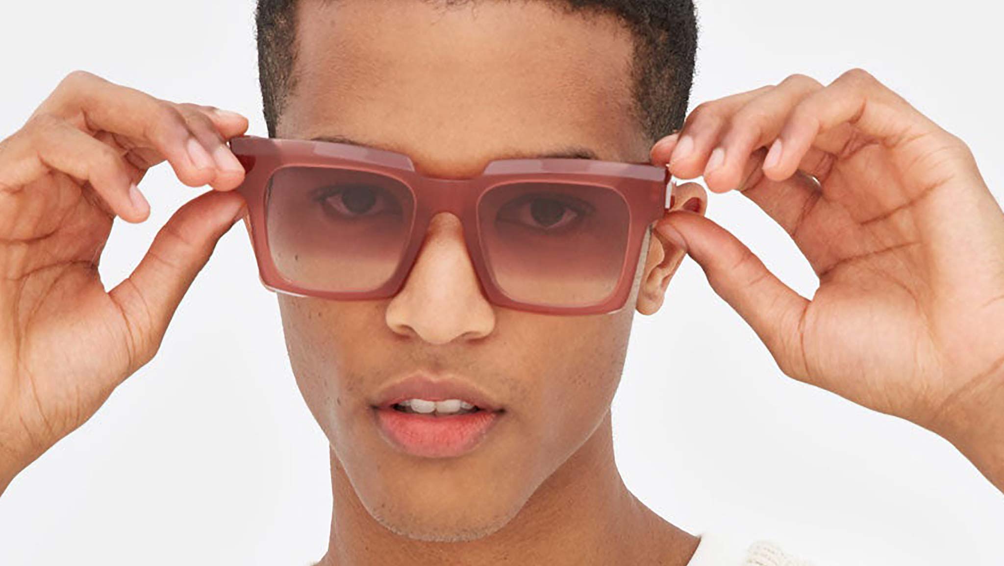 Occhiali RETROSUPERFUTURE Palazzo Warm red tinted