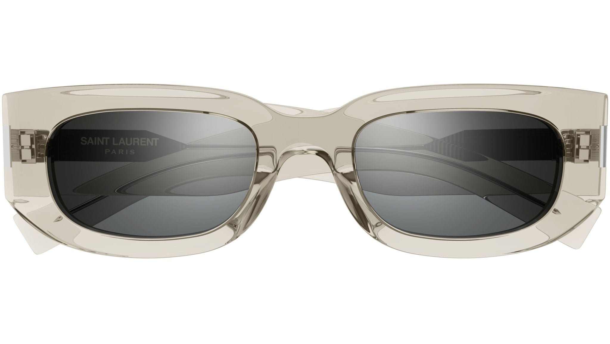 Occhiali da sole SAINT LAURENT SL697 Shiny transparent cream
